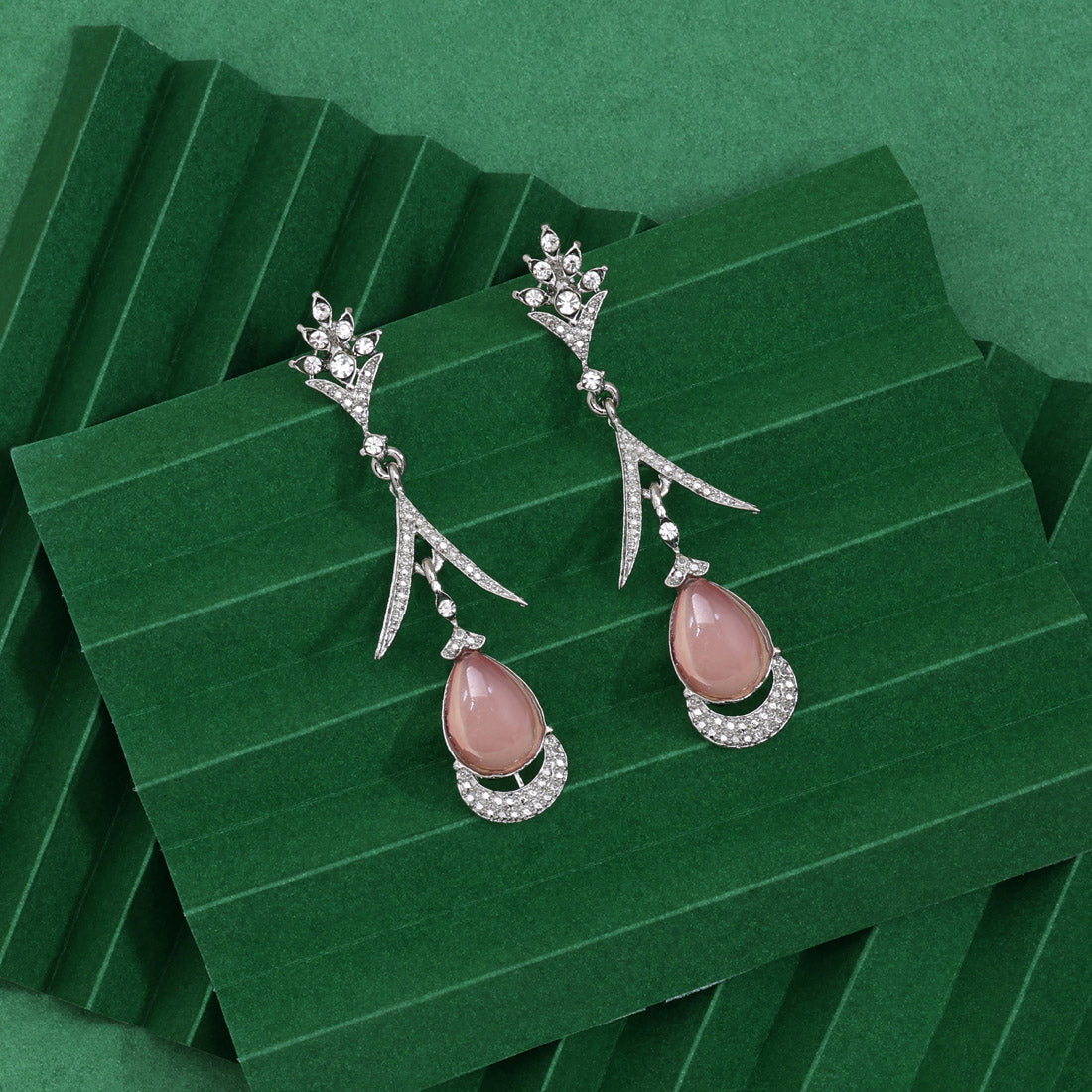 Peach Color Fashion Earrings That Add A Soft Romantic Feminine Touch Jewellery GetGlit