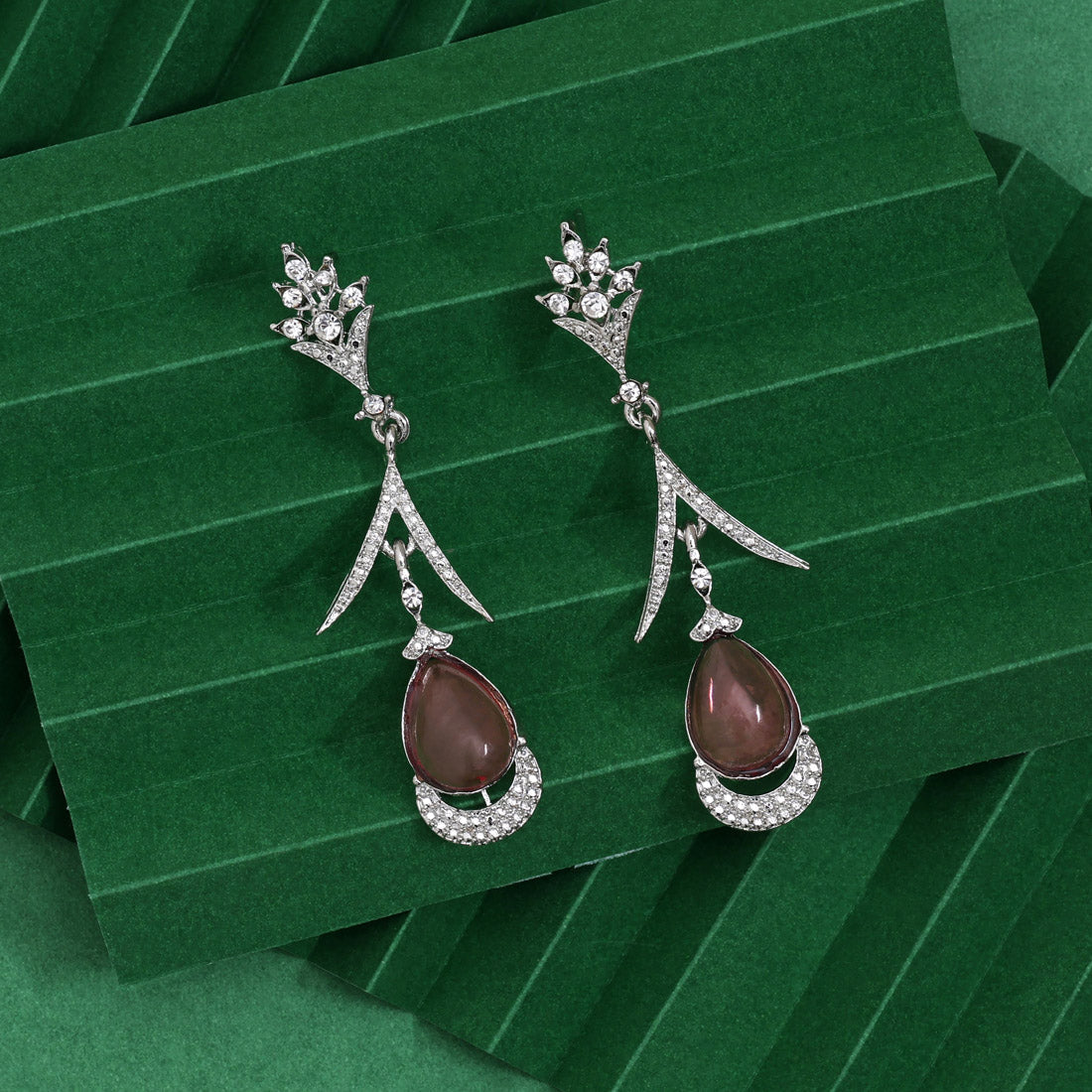 Pink Color Fashion Earrings To Brighten Up Your Daily Look Jewellery GetGlit