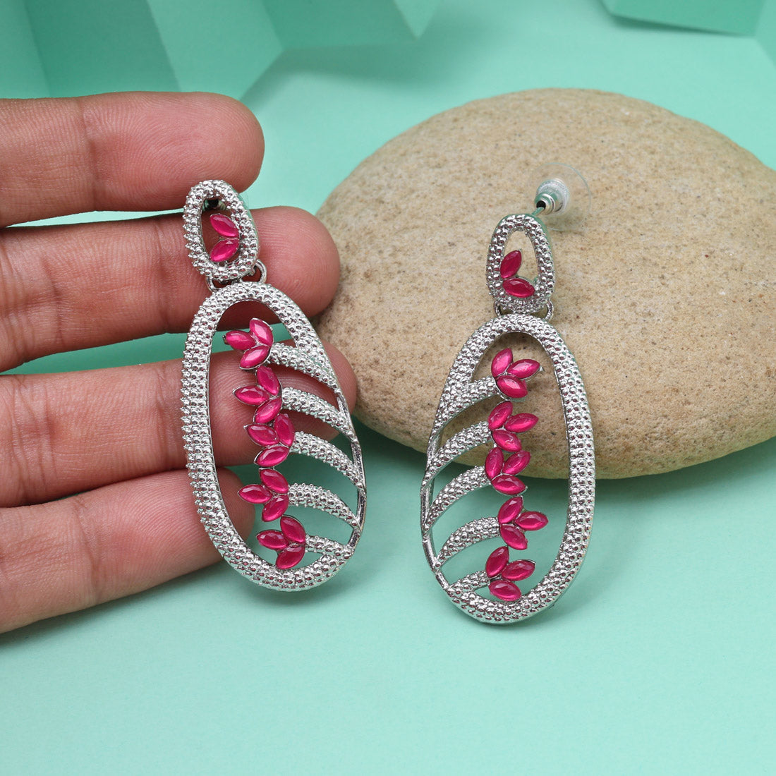 Rani Color Fashion Earrings That Are Perfect For Weddings And Celebrations Jewellery GetGlit