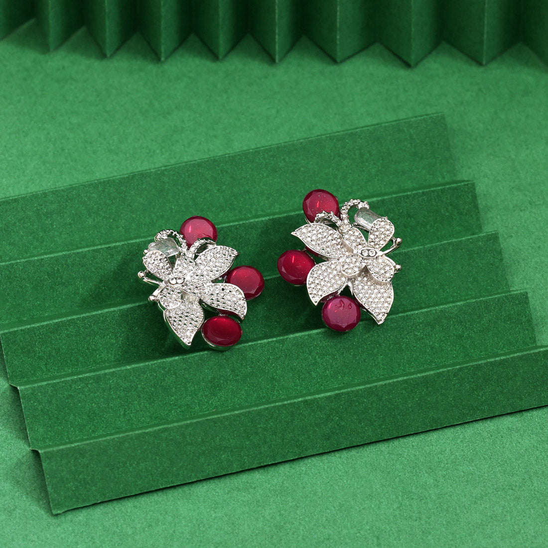 Rani Color Fashion Earrings Blending Cultural Richness And Contemporary Beauty Jewellery GetGlit