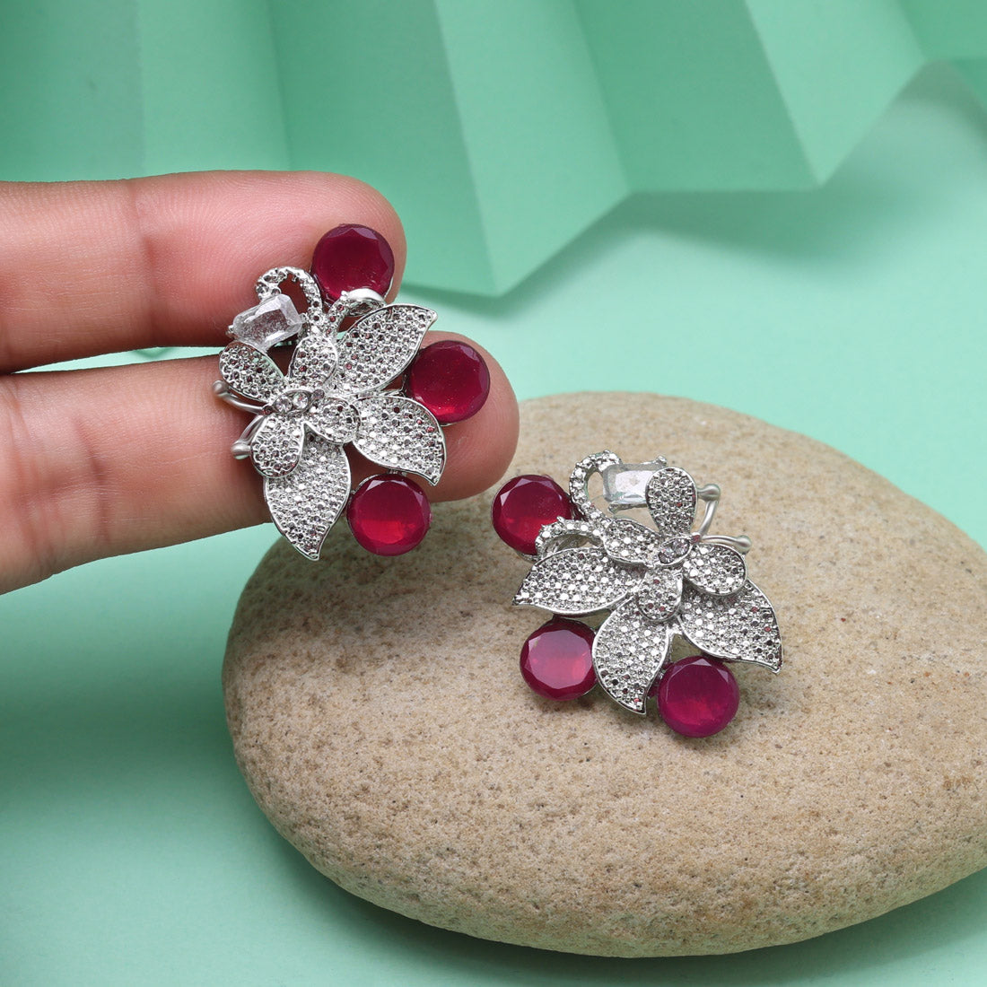 Rani Color Fashion Earrings Blending Cultural Richness And Contemporary Beauty Jewellery GetGlit