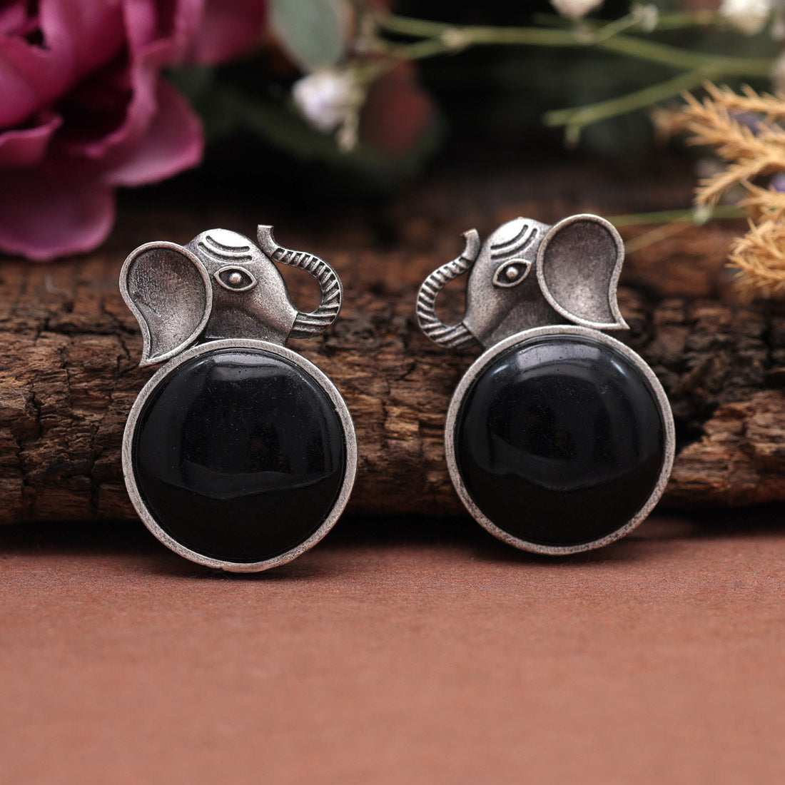 Black Color  Oxidised Earrings (GSE2916BLK) Jewelry GlitStudio   