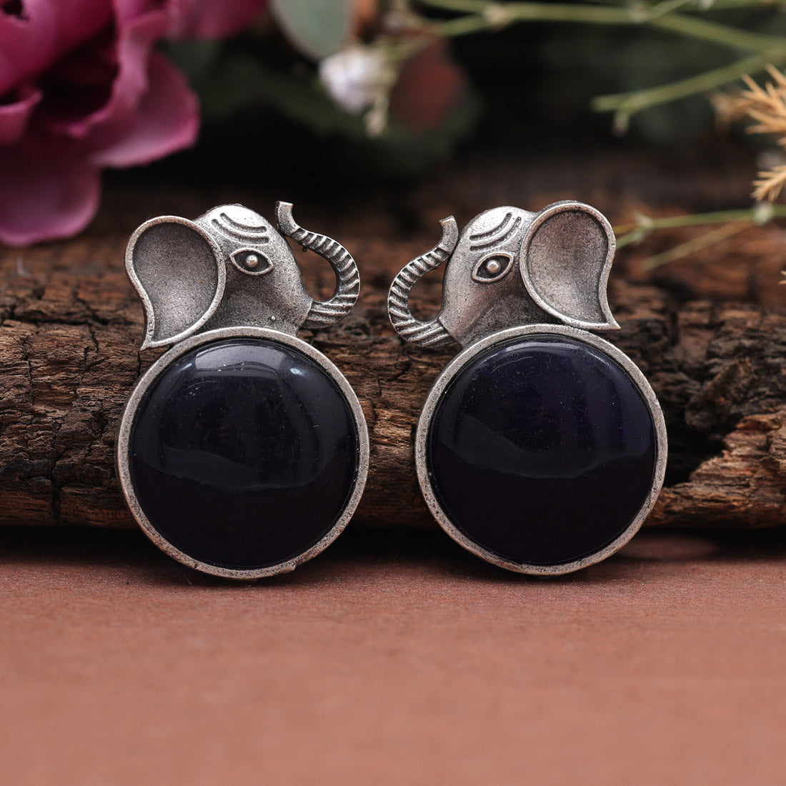 Blue Color  Oxidised Earrings (GSE2916BLU) Jewelry GlitStudio   