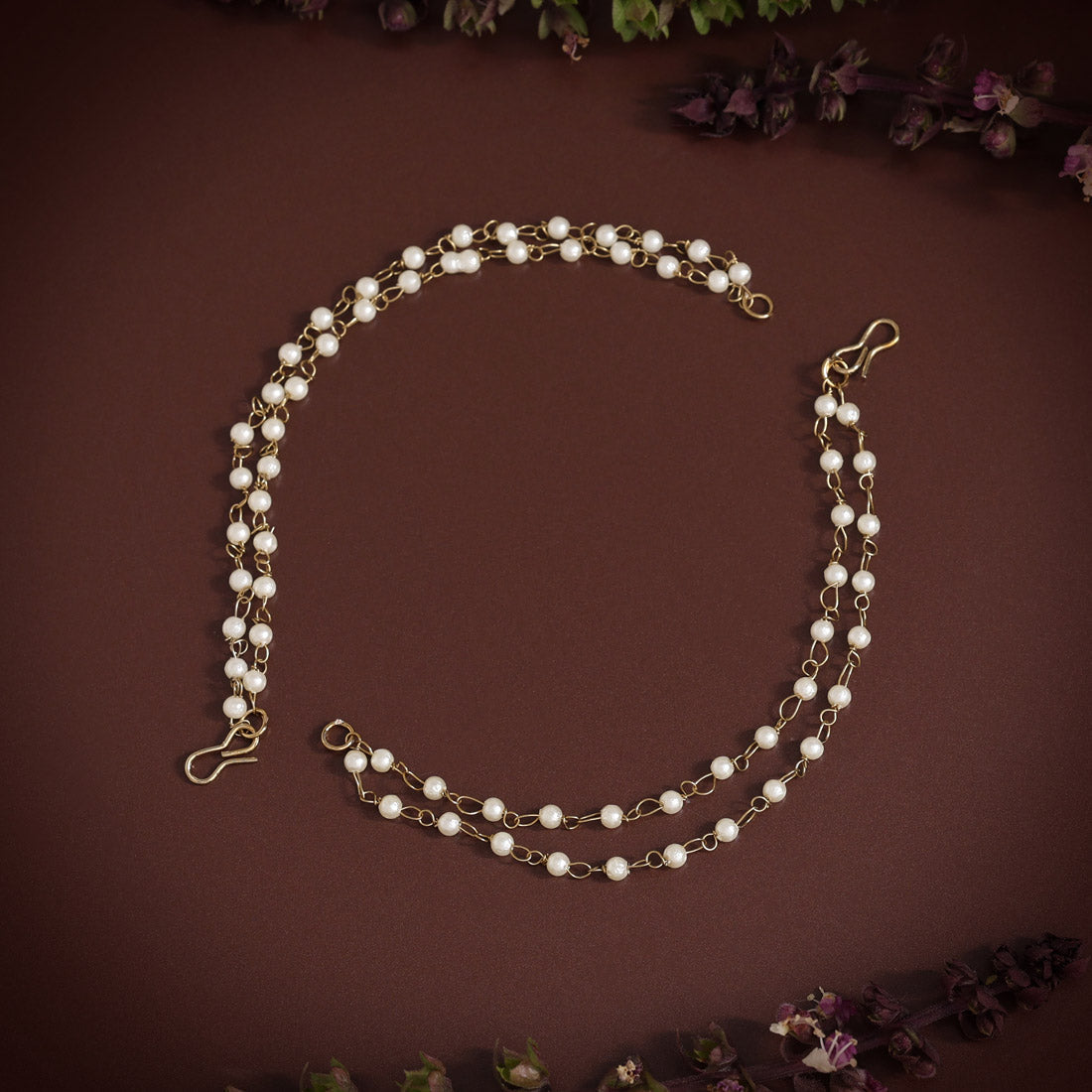 Light Purple Color Kundan Meenakari Earrings Jewellery GetGlit