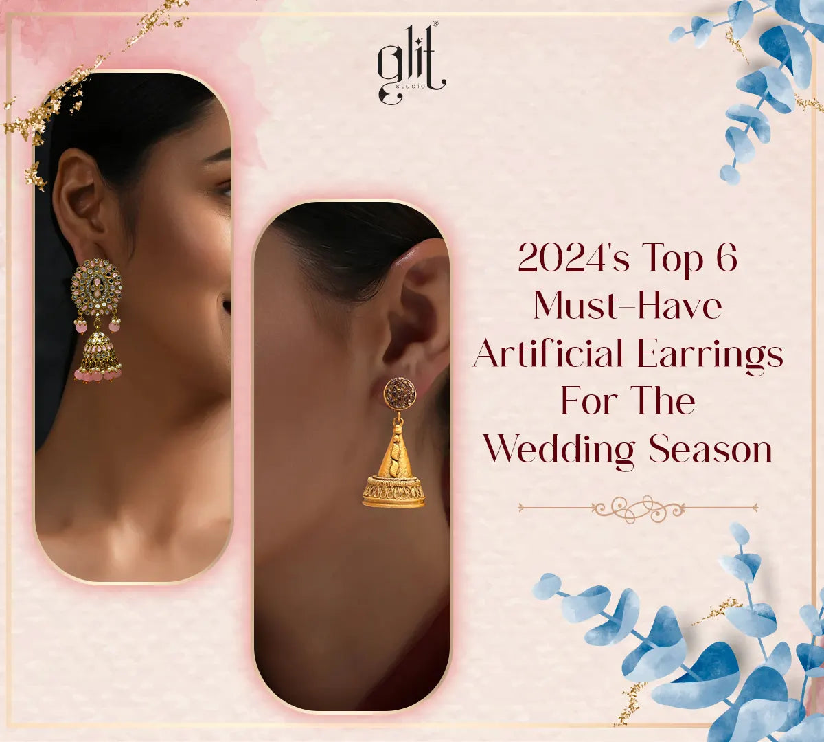 2024's Top 6 Must-Have Artificial Earrings For The Wedding Season