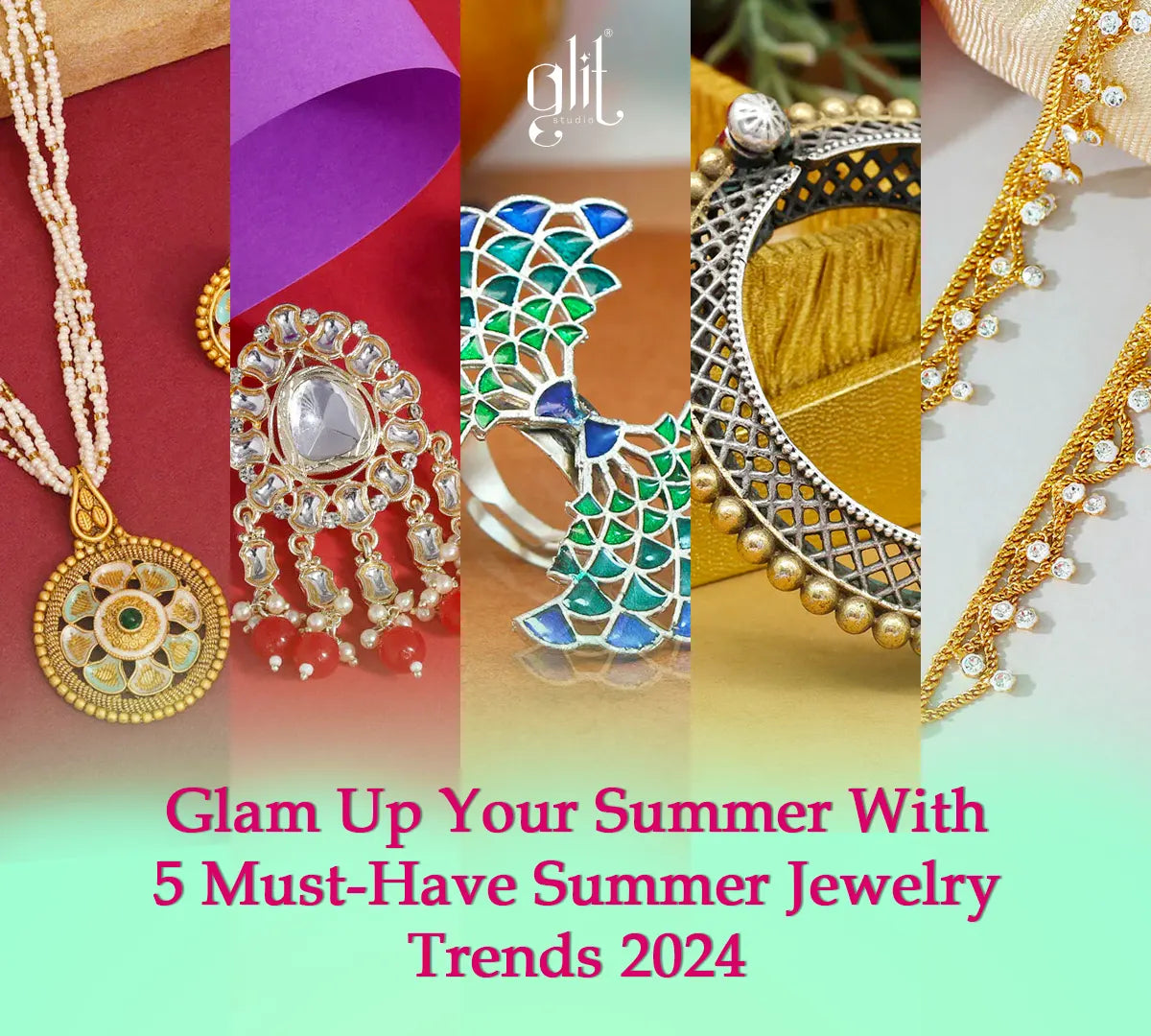 Glam Up Your Summer With 5 Must-Have Summer Jewelry Trends 2024