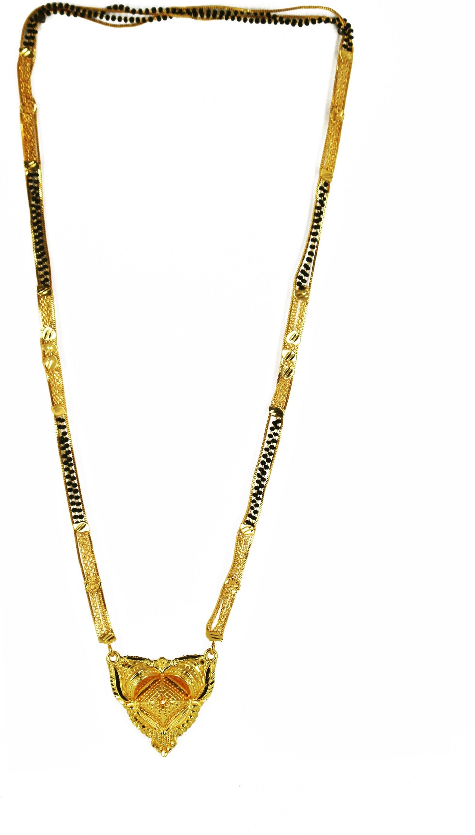 Elegant Gold Plated Mangalsutra Gold Plated Jewelley glitstudio   