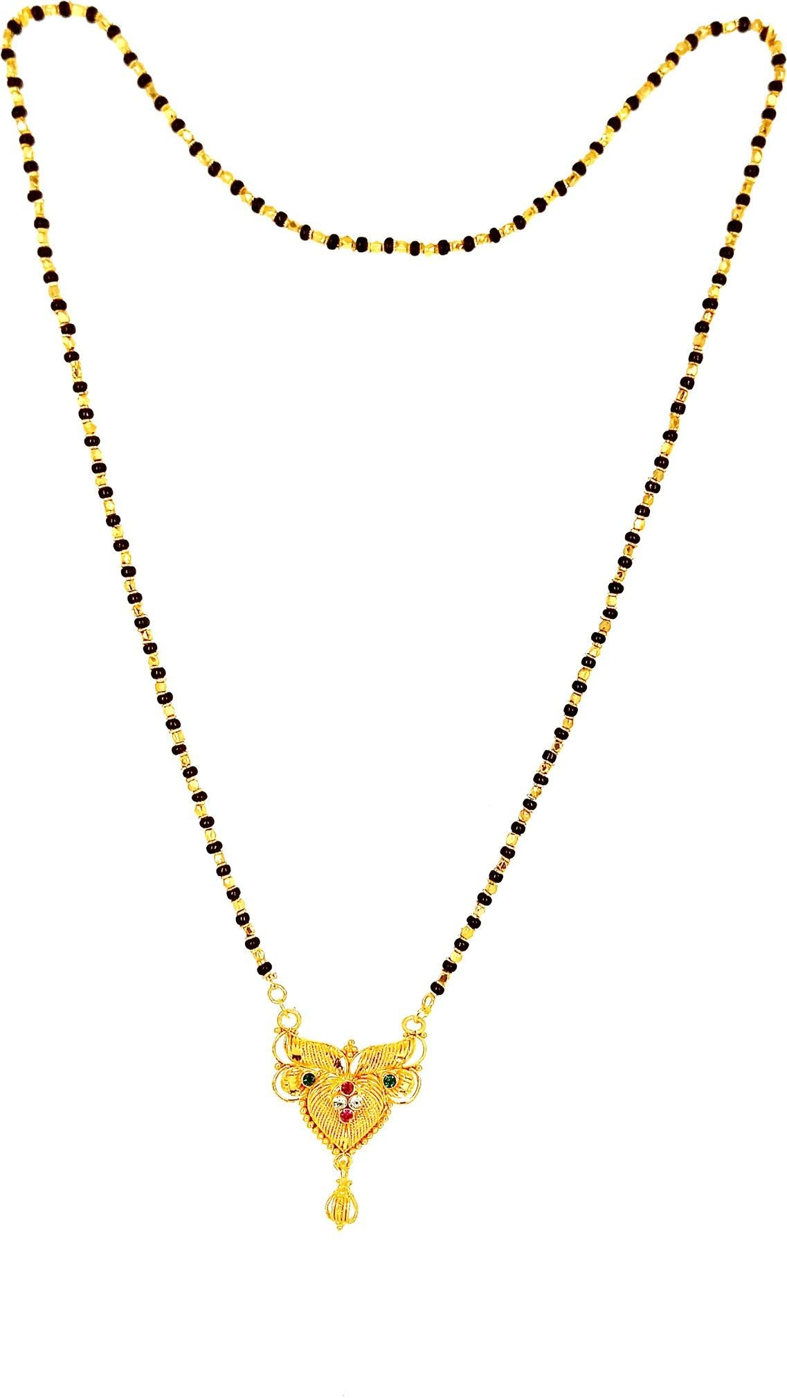 Unique Gold Plated Mangalsutra Gold Plated Jewelley glitstudio   