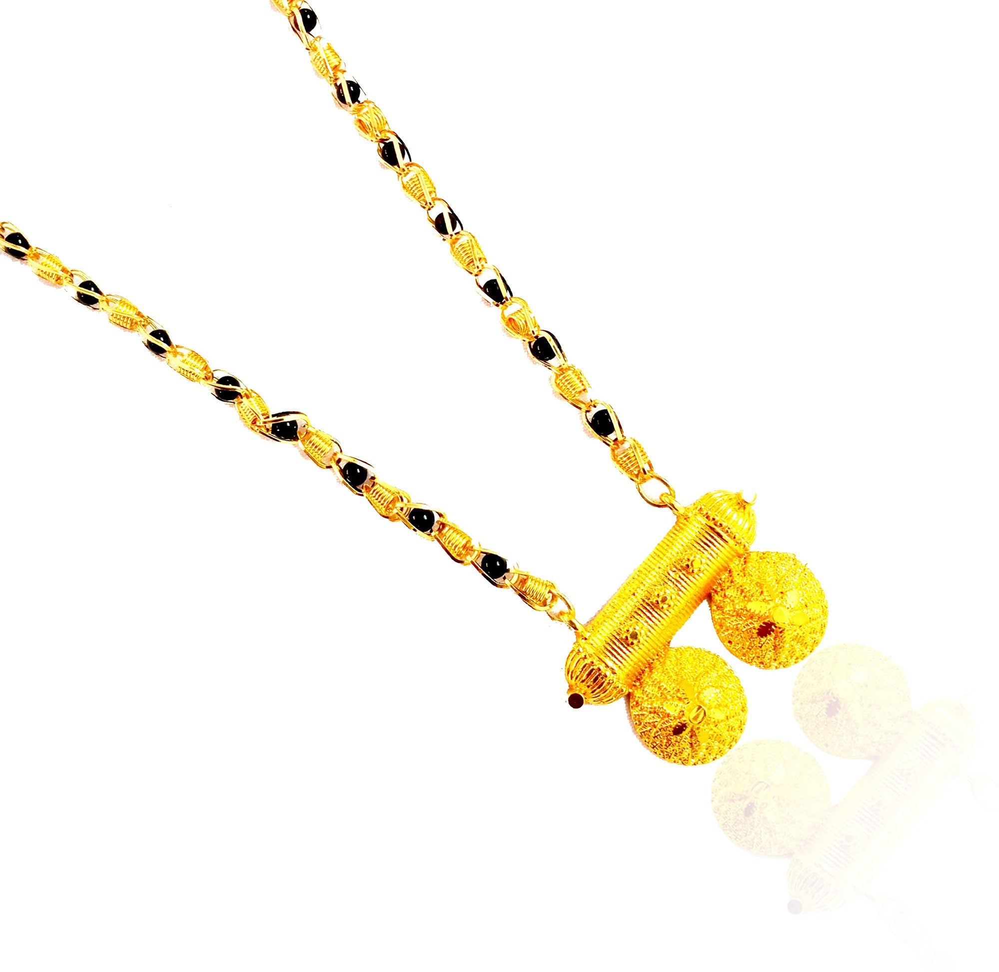 New Gold Plated Mangalsutra Gold Plated Jewelley glitstudio   