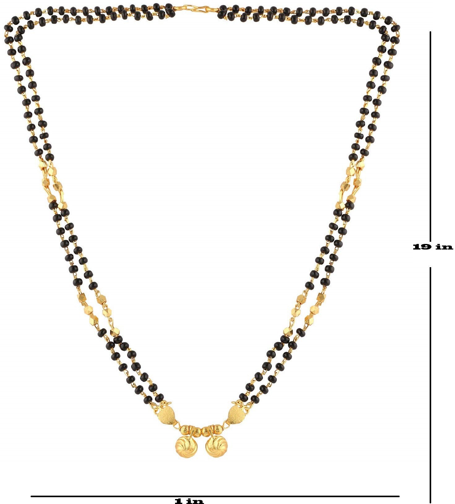 New Gold Plated Mangalsutra Gold Plated Jewelley glitstudio   