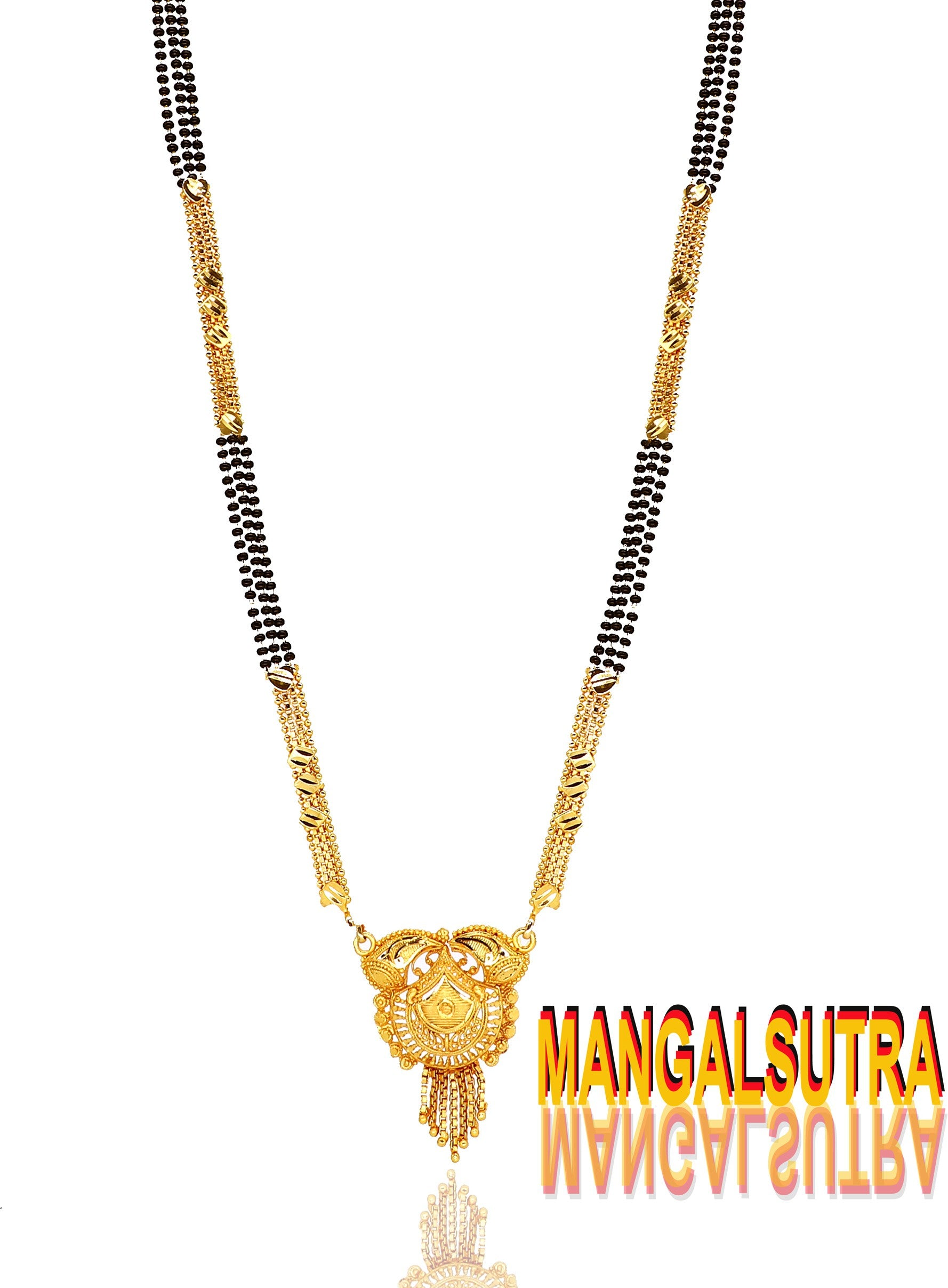 Elegant Gold Plated Mangalsutra Gold Plated Jewelley glitstudio   