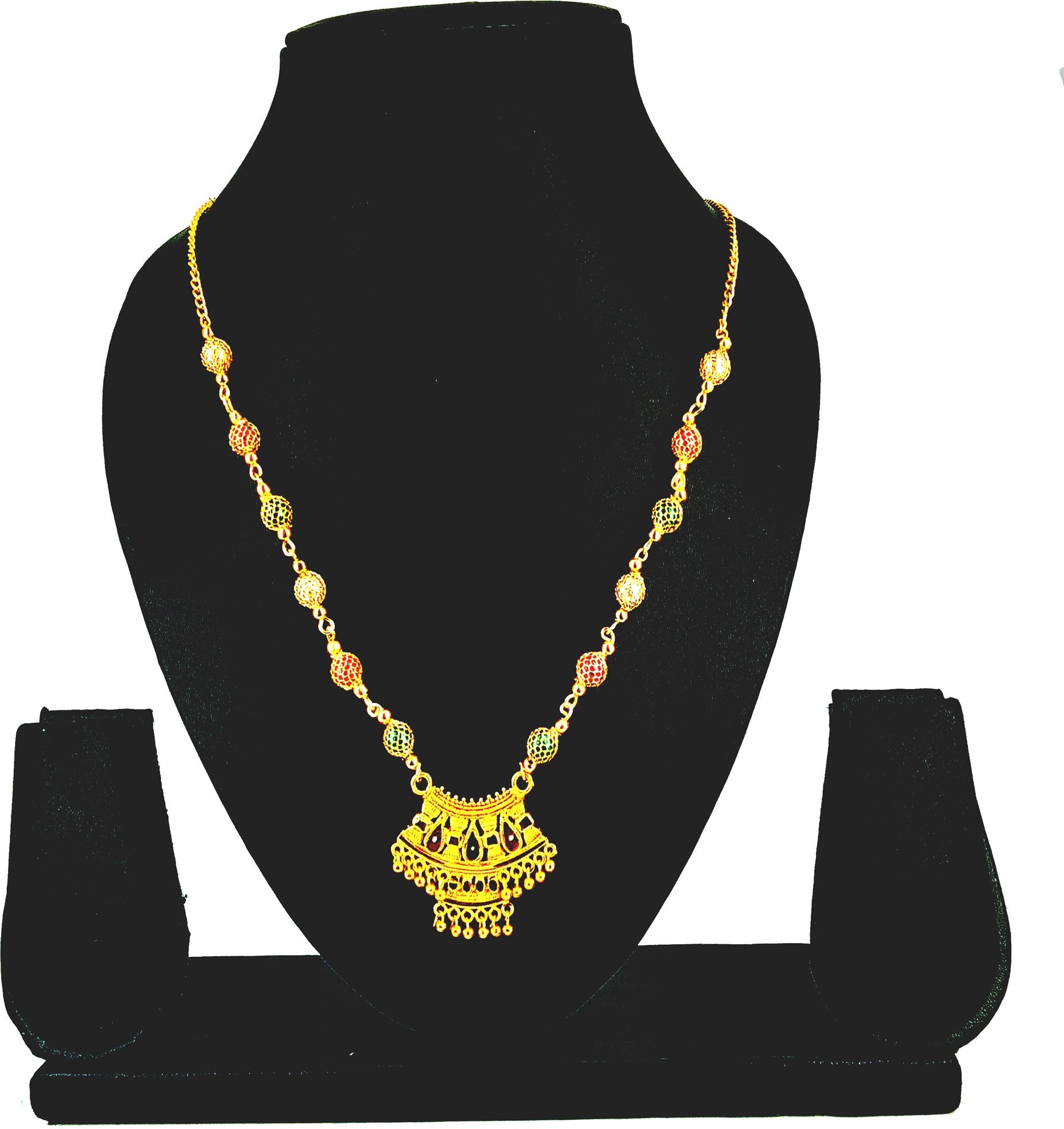 New Gold Plated Mangalsutra Gold Plated Jewelley glitstudio   