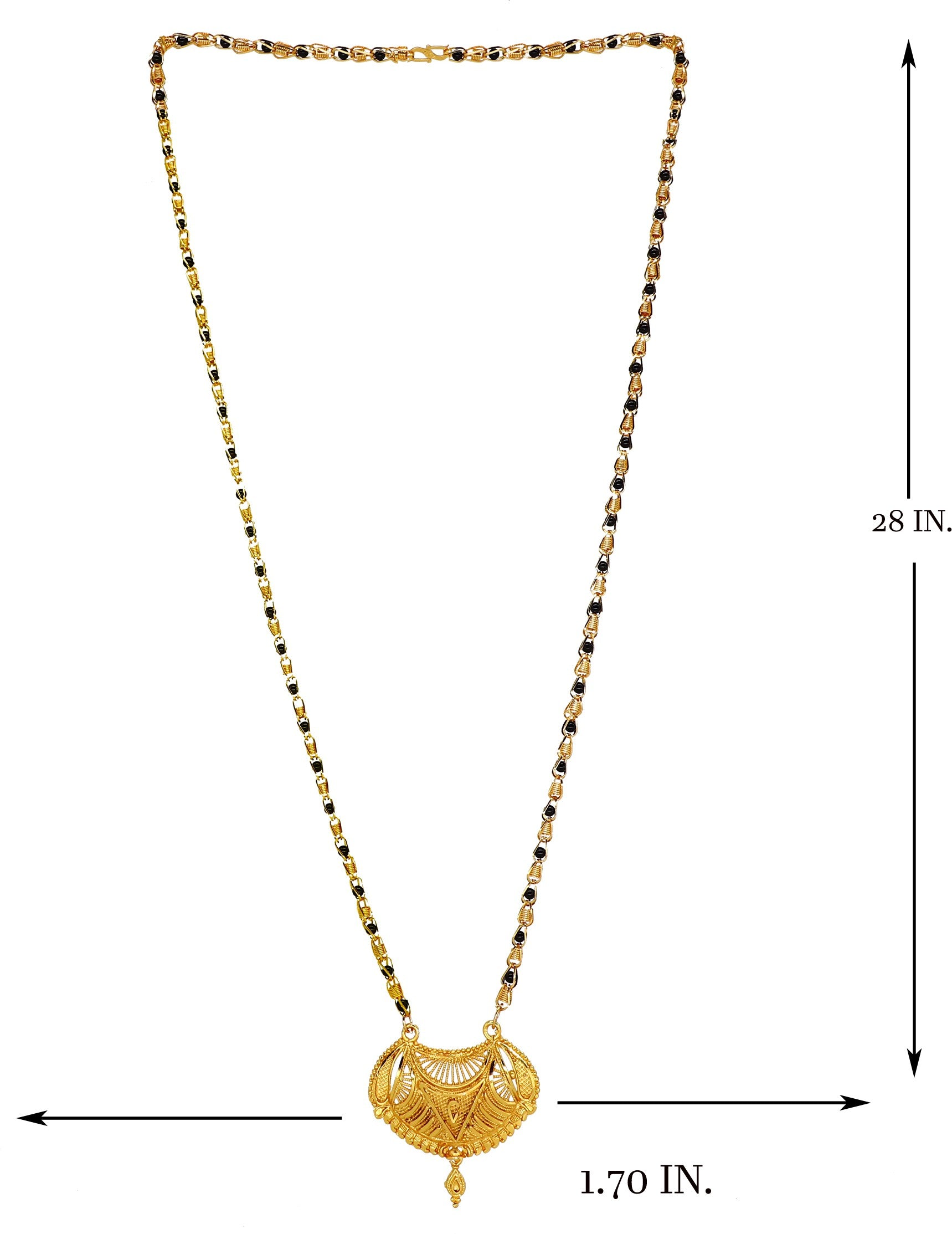 Elegant Gold Plated Mangalsutra Gold Plated Jewelley glitstudio   