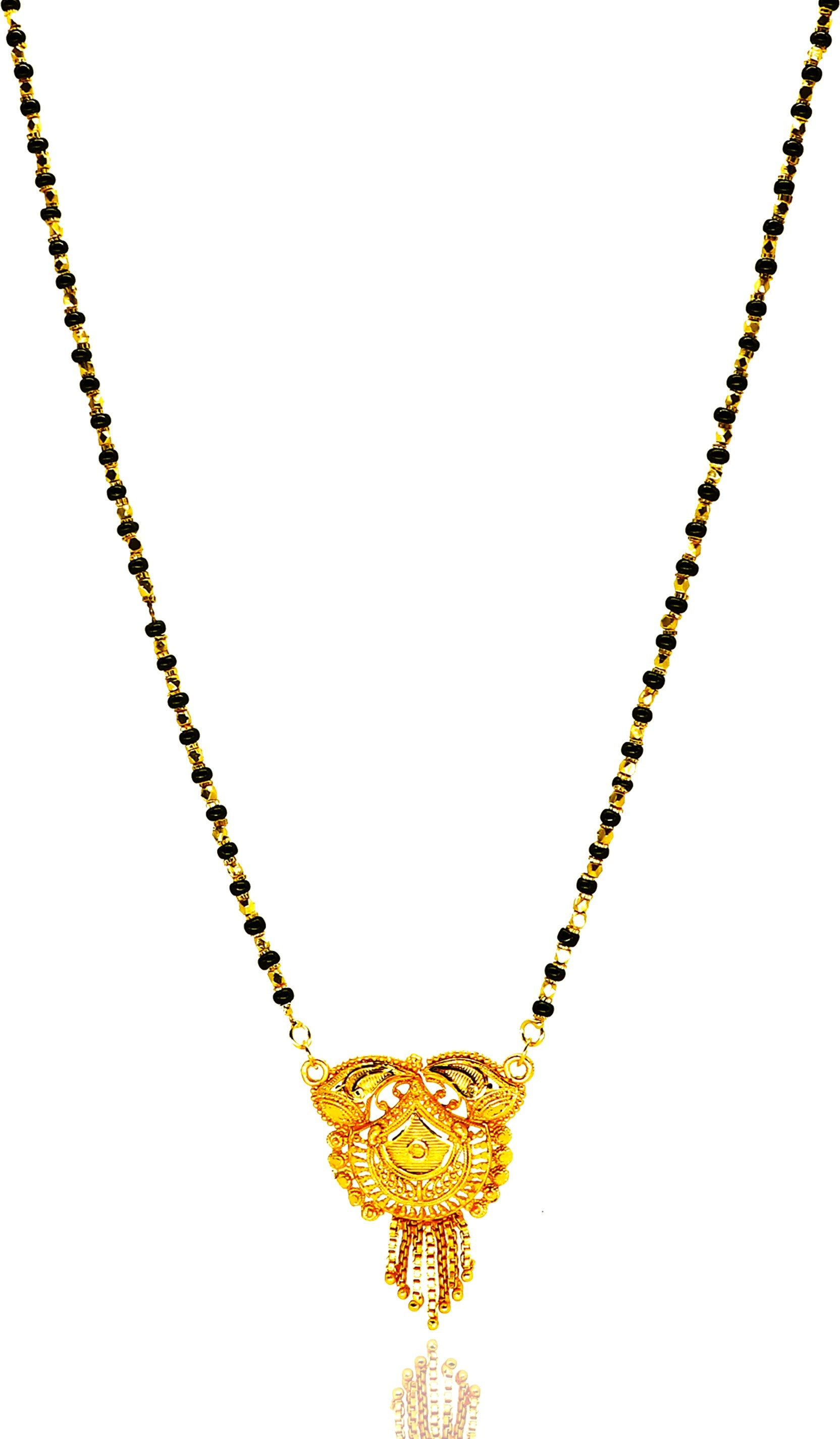 Stunning Gold Plated Mangalsutra Gold Plated Jewelley glitstudio   