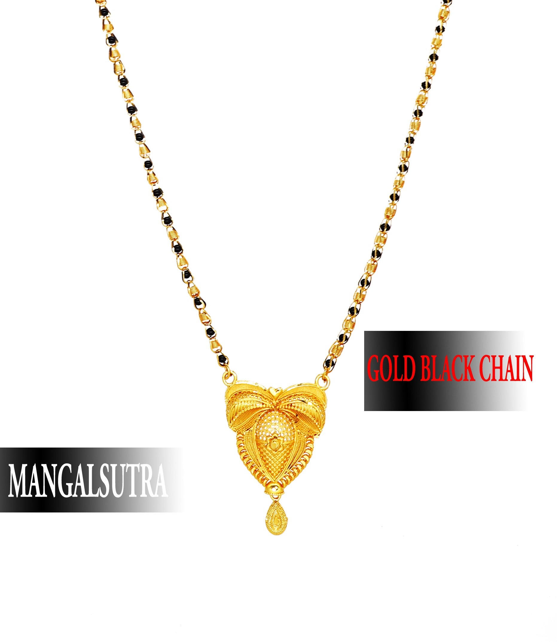 Beautiful Gold Plated Mangalsutra Gold Plated Jewelley glitstudio   