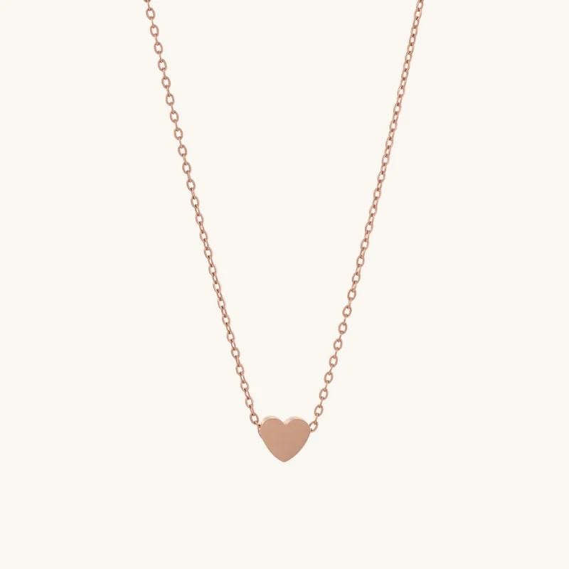 Paris Heart Necklace Pack Of 2 glitstudio