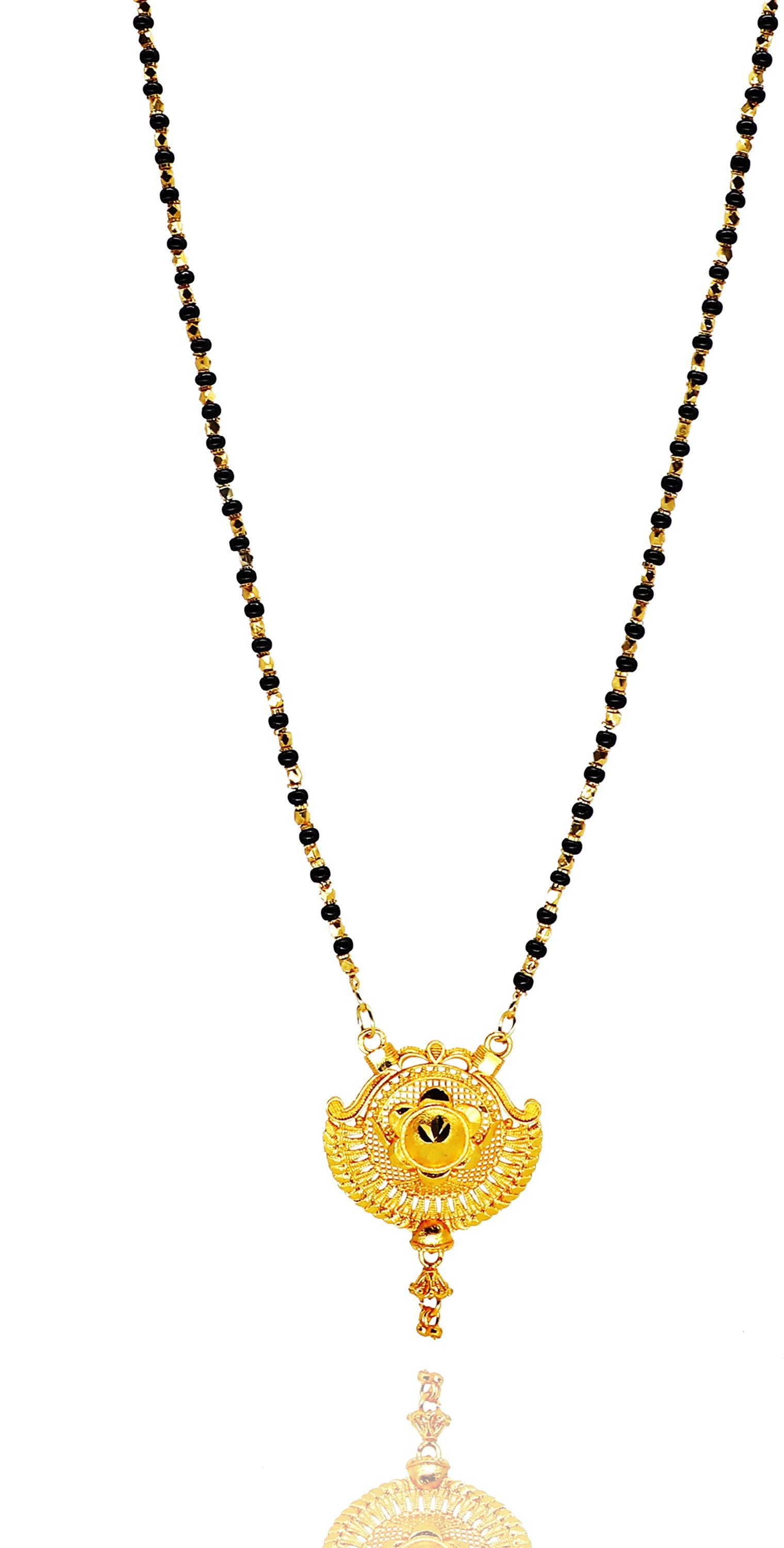 Beautiful Gold Plated Mangalsutra Gold Plated Jewelley glitstudio   