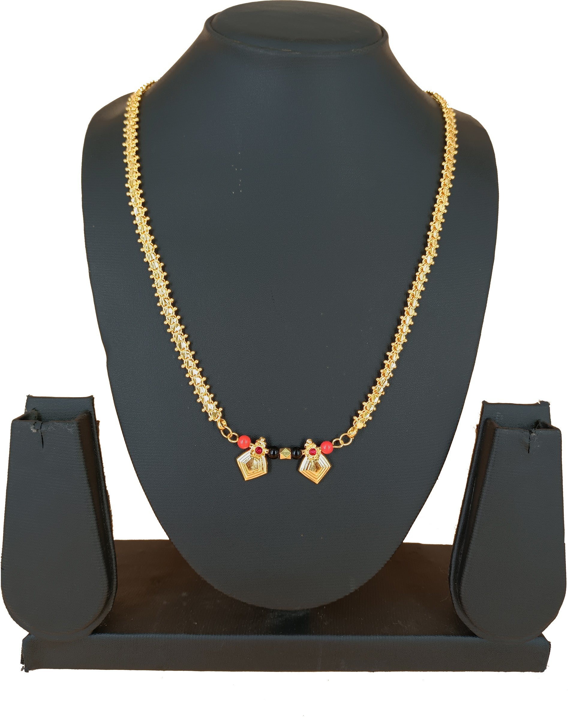 Beautiful Gold Plated Mangalsutra Gold Plated Jewelley glitstudio   