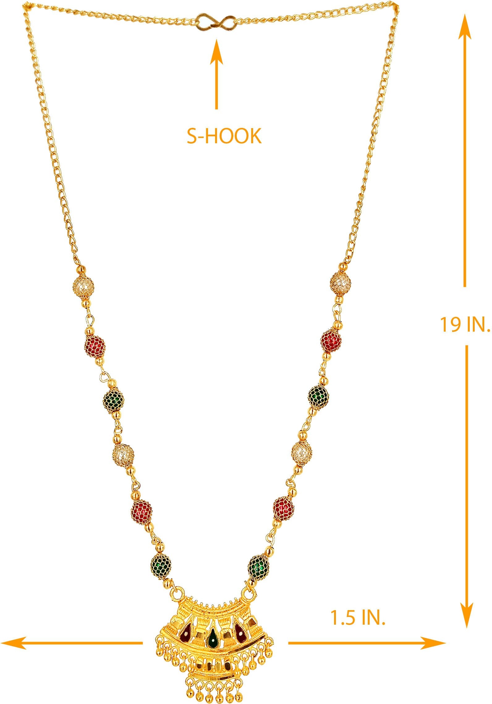 New Gold Plated Mangalsutra Gold Plated Jewelley glitstudio   