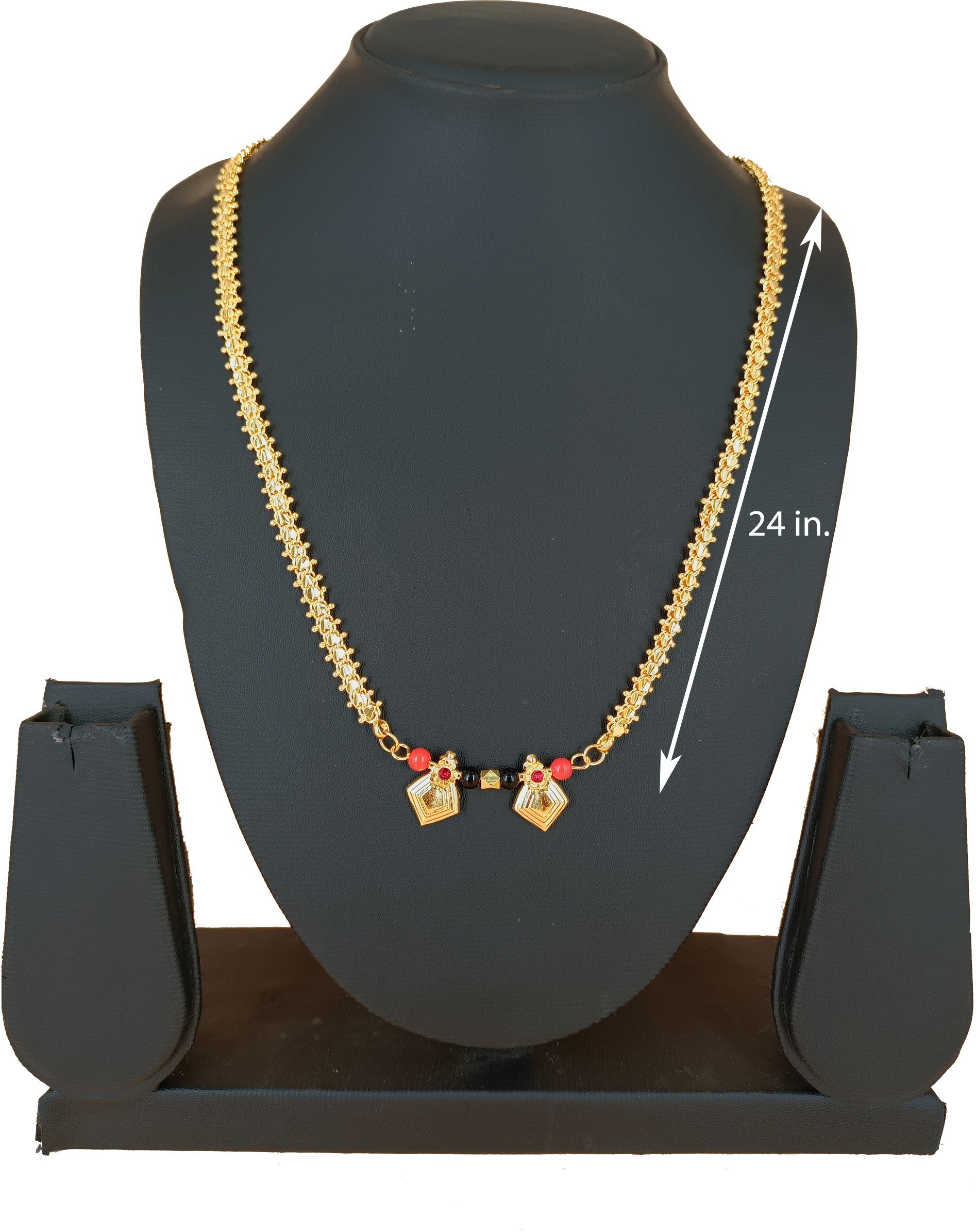 Beautiful Gold Plated Mangalsutra Gold Plated Jewelley glitstudio   