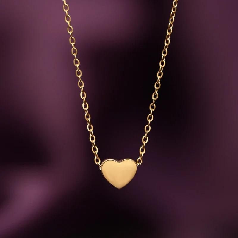 Paris Heart Necklace Pack Of 2 glitstudio