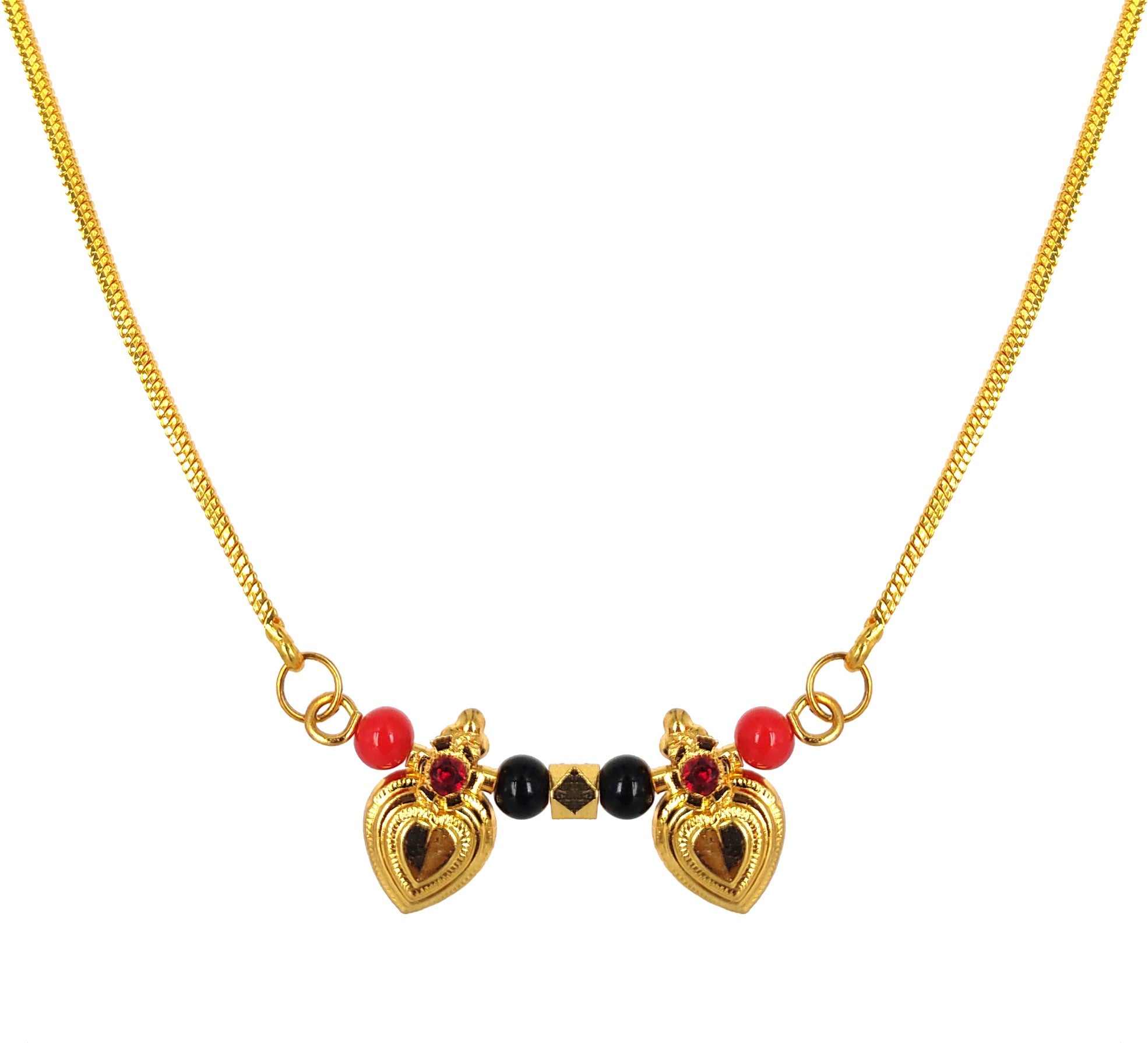 Stunning Gold Plated Mangalsutra glitstudio