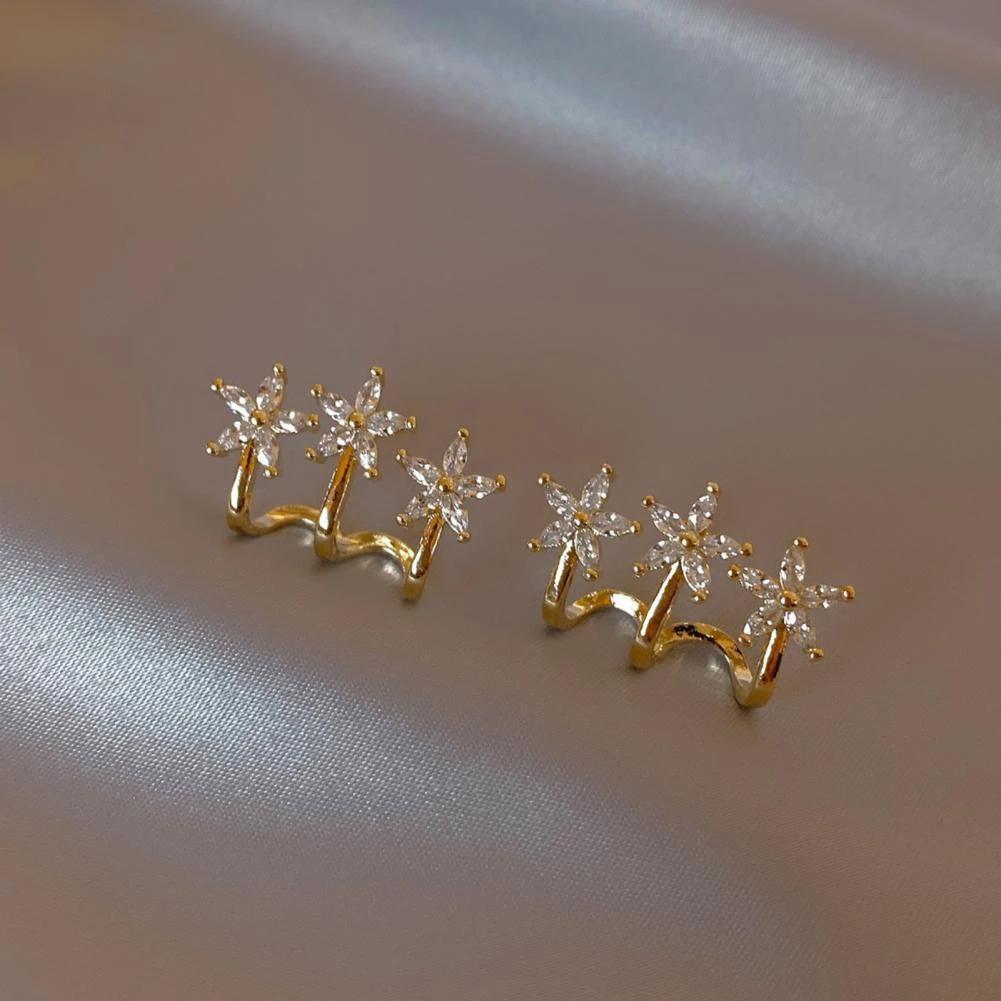 AVR JEWELS Korean Gold Plated Stud Earrings For Women and Girls Studs glitstudio   