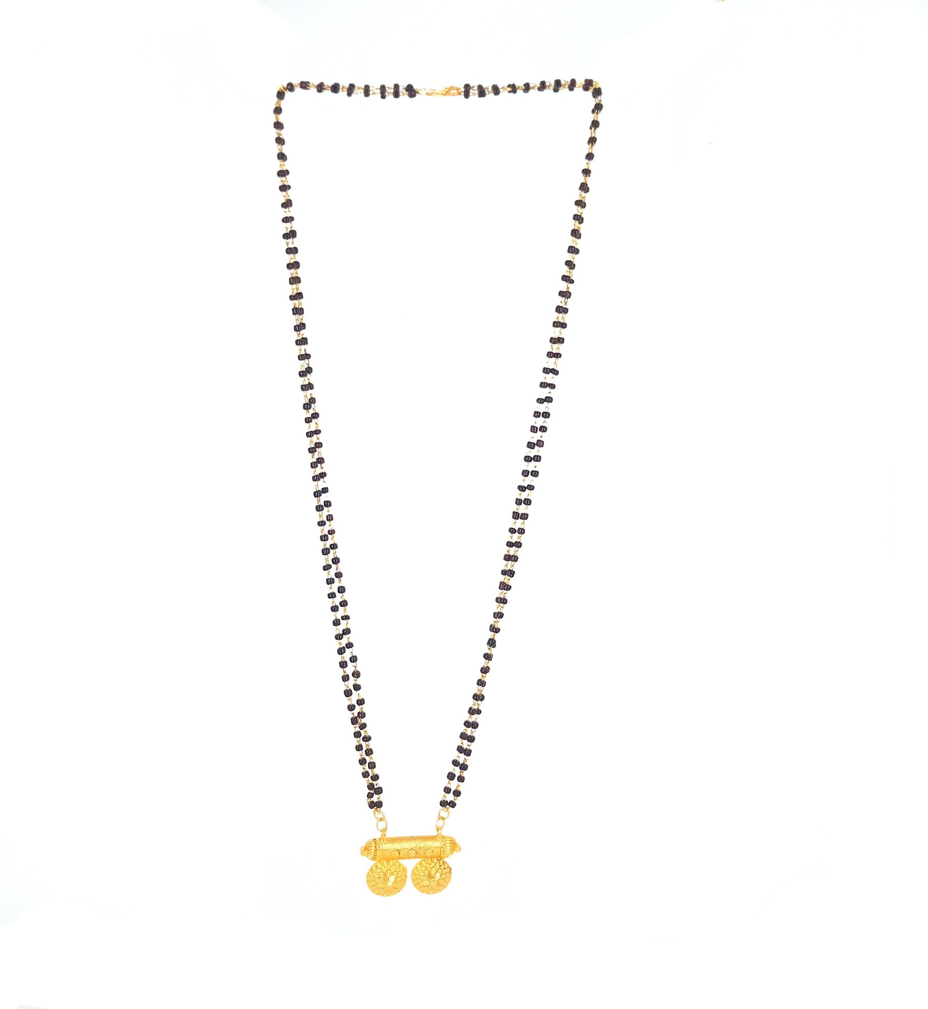 Trendy Gold Plated Mangalsutra Necklaces glitstudio   