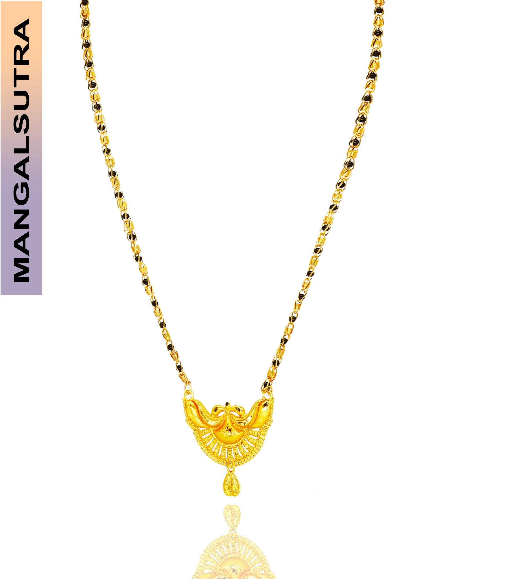 Latest Gold Plated Mangalsutra  glitstudio   