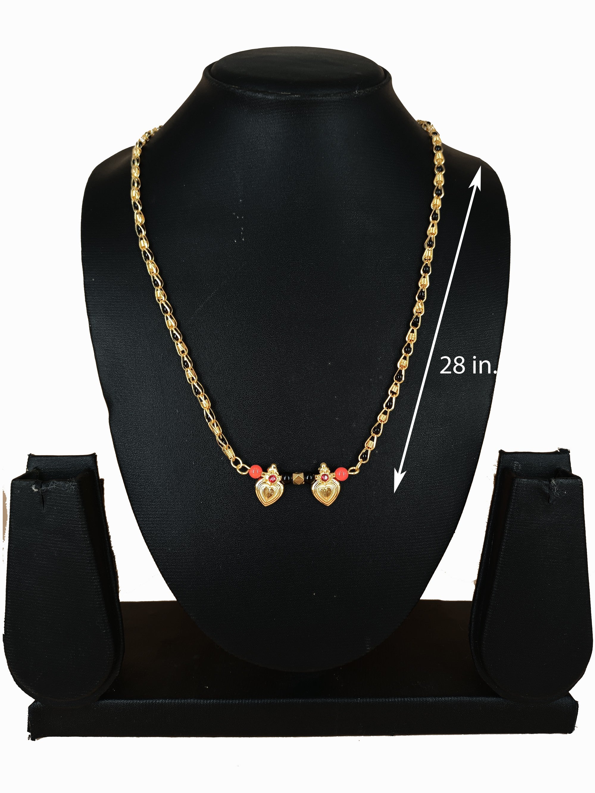 Authentic Gold Plated Mangalsutra Gold Plated Jewelley glitstudio   