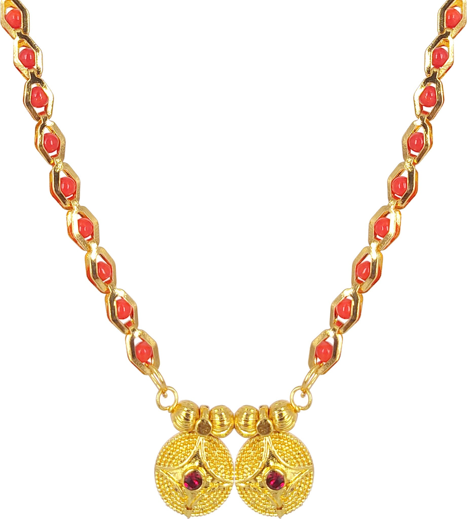 Authentic Gold Plated Mangalsutra  glitstudio   