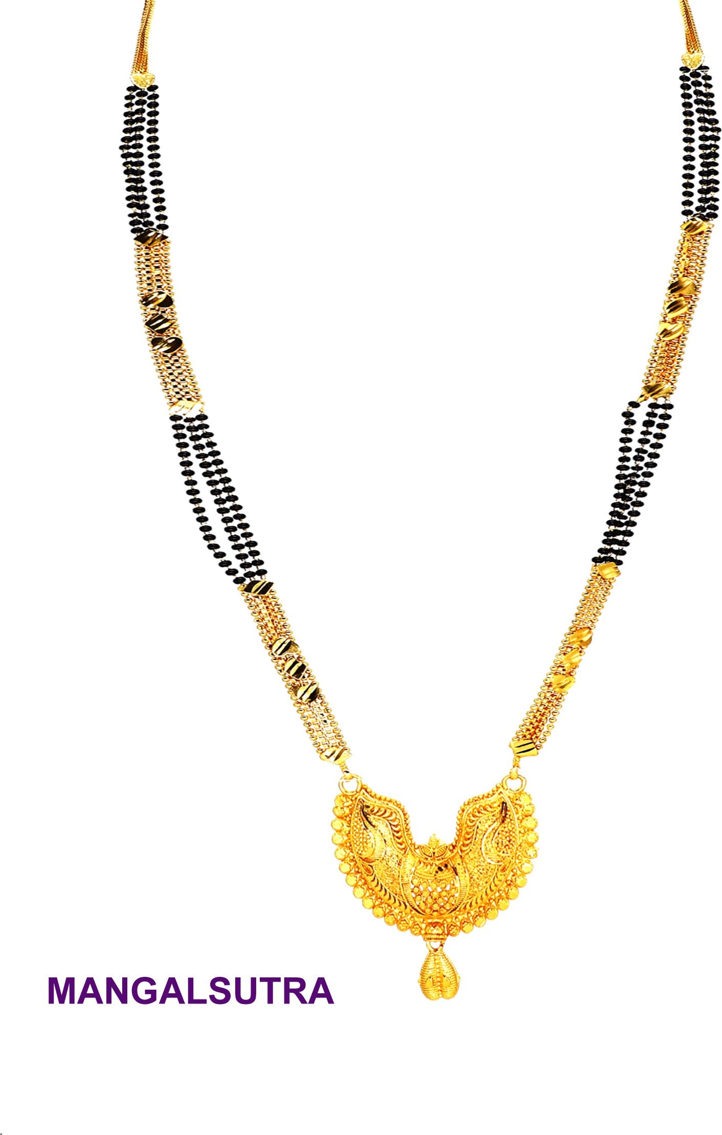 Elegant Gold Plated Mangalsutra Gold Plated Jewelley glitstudio   