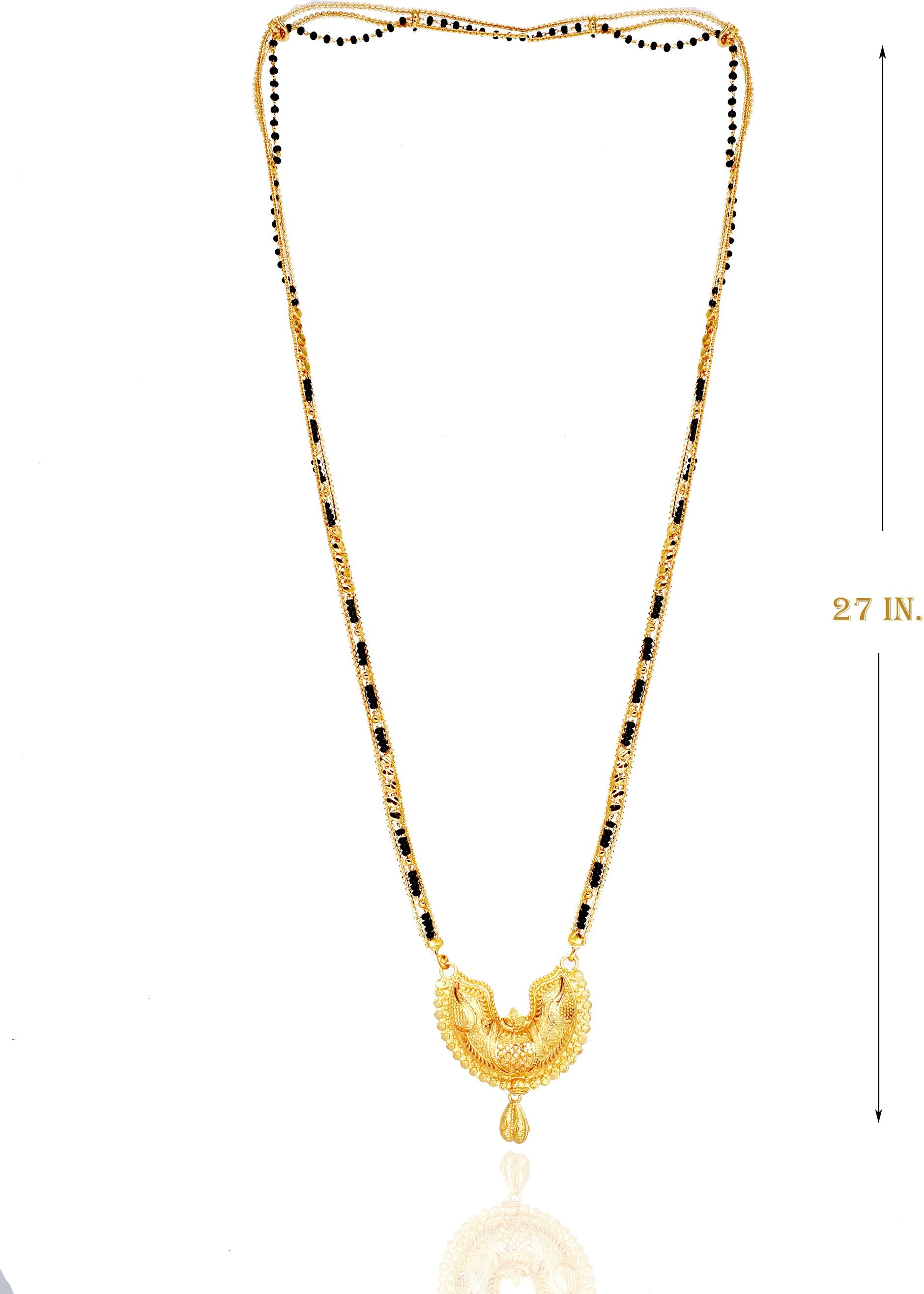 Fantastic Gold Plated Mangalsutra Gold Plated Jewelley glitstudio   