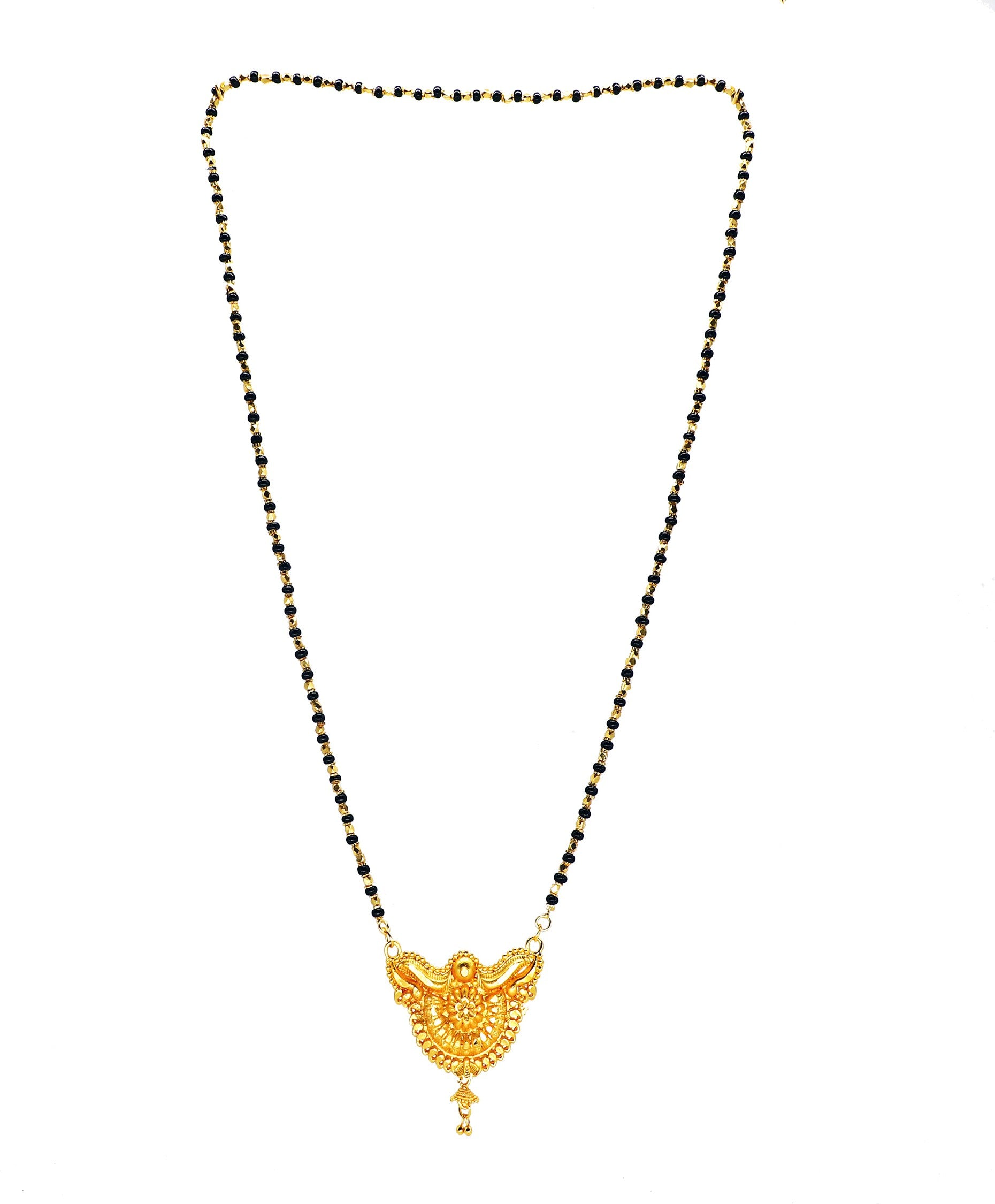 Latest Gold Plated Mangalsutra  glitstudio   