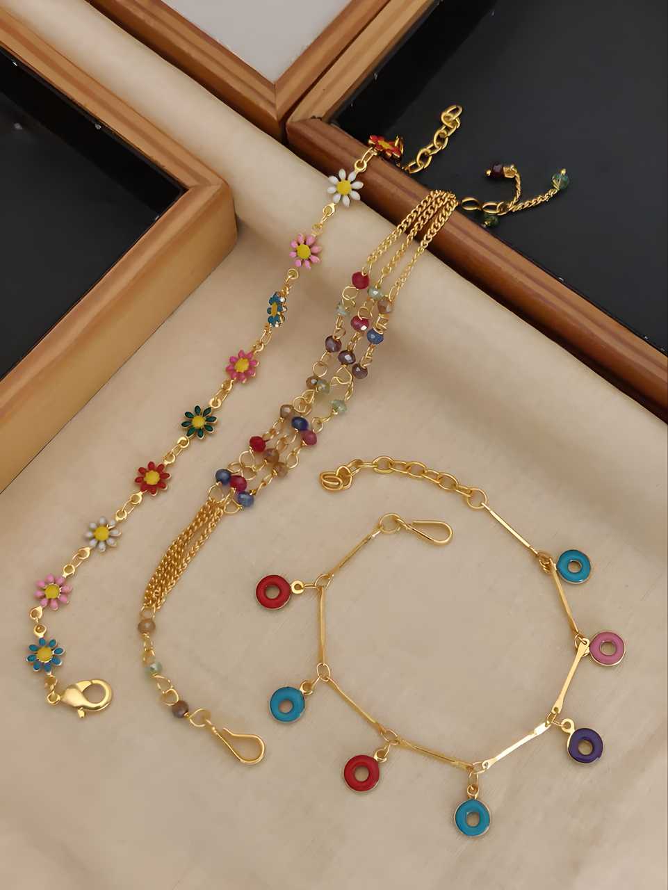 Women's Gold Plated Bracelets Gold Plated Jewelley glitstudio   