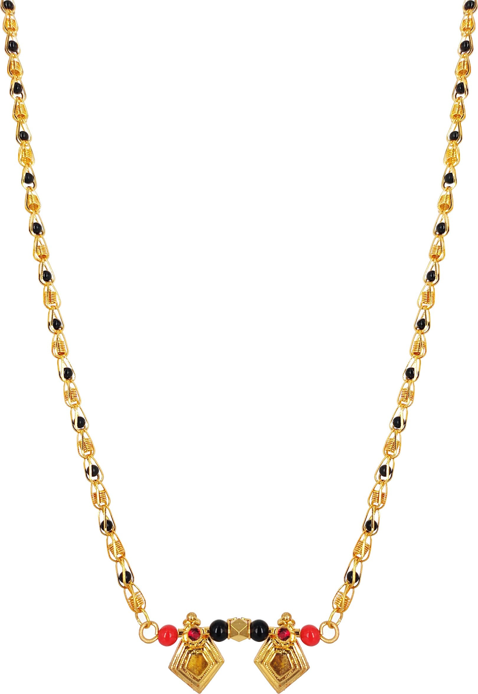 Authentic Gold Plated Mangalsutra Gold Plated Jewelley glitstudio   