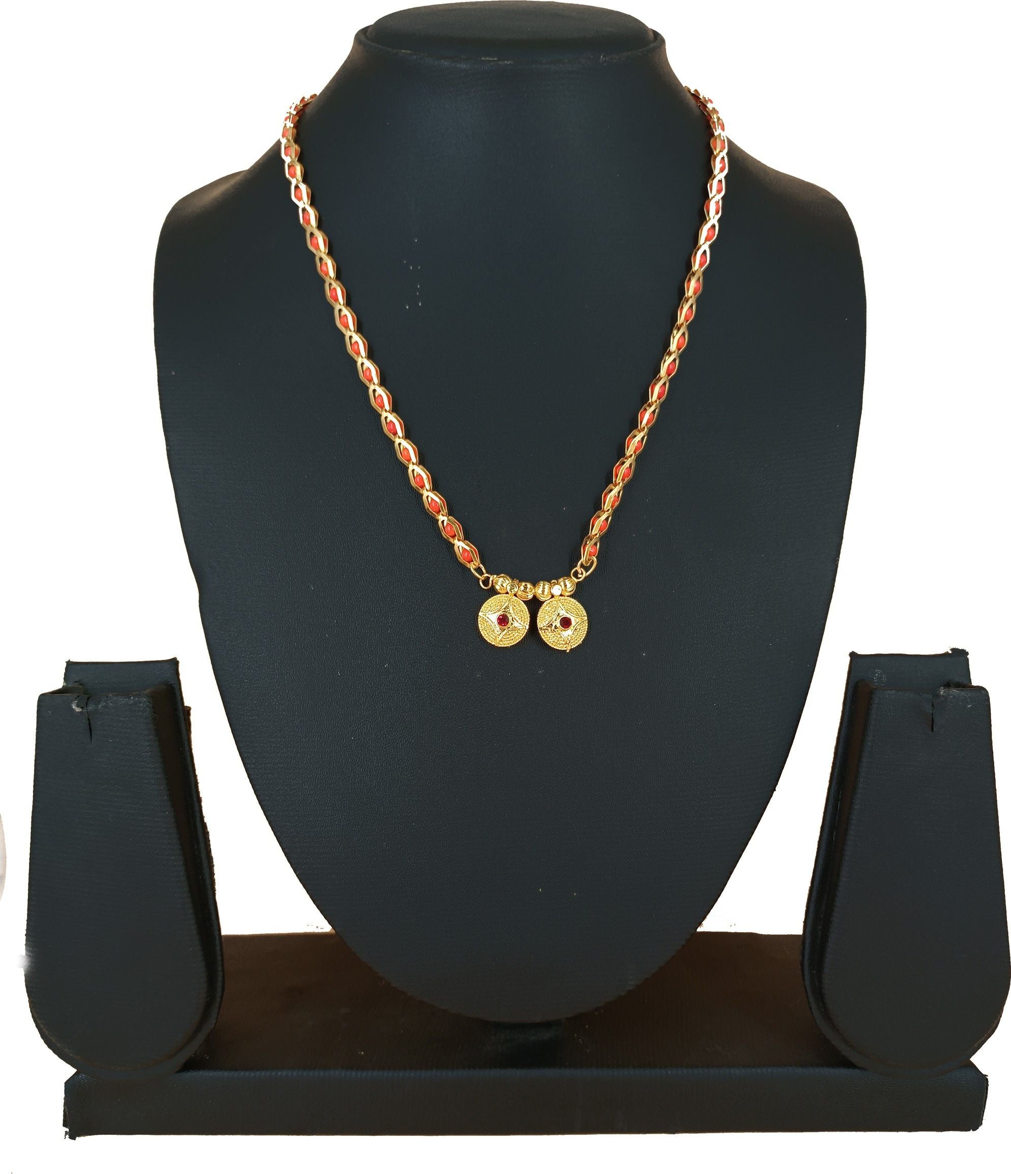 Authentic Gold Plated Mangalsutra  glitstudio   