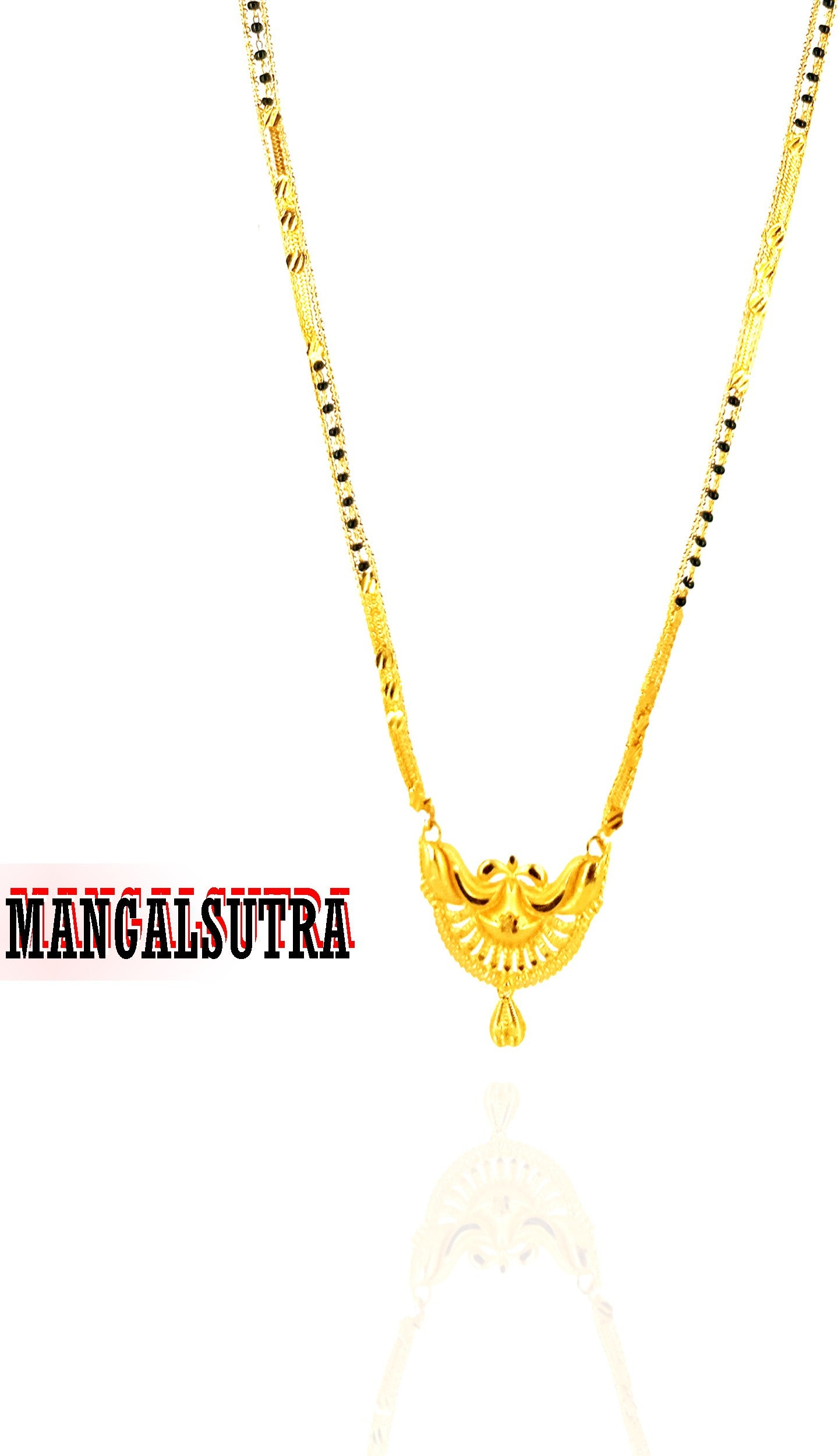 Elegant Gold Plated Mangalsutra Gold Plated Jewelley glitstudio   