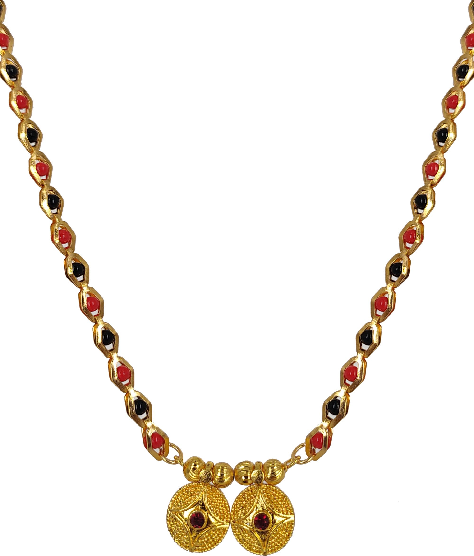 Beautiful Gold Plated Mangalsutra  glitstudio   