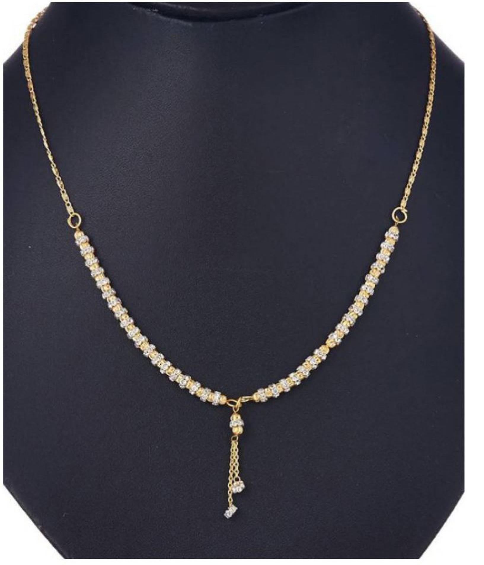 Pretty Gold Plated Mangalsutra Gold Plated Jewelley glitstudio   