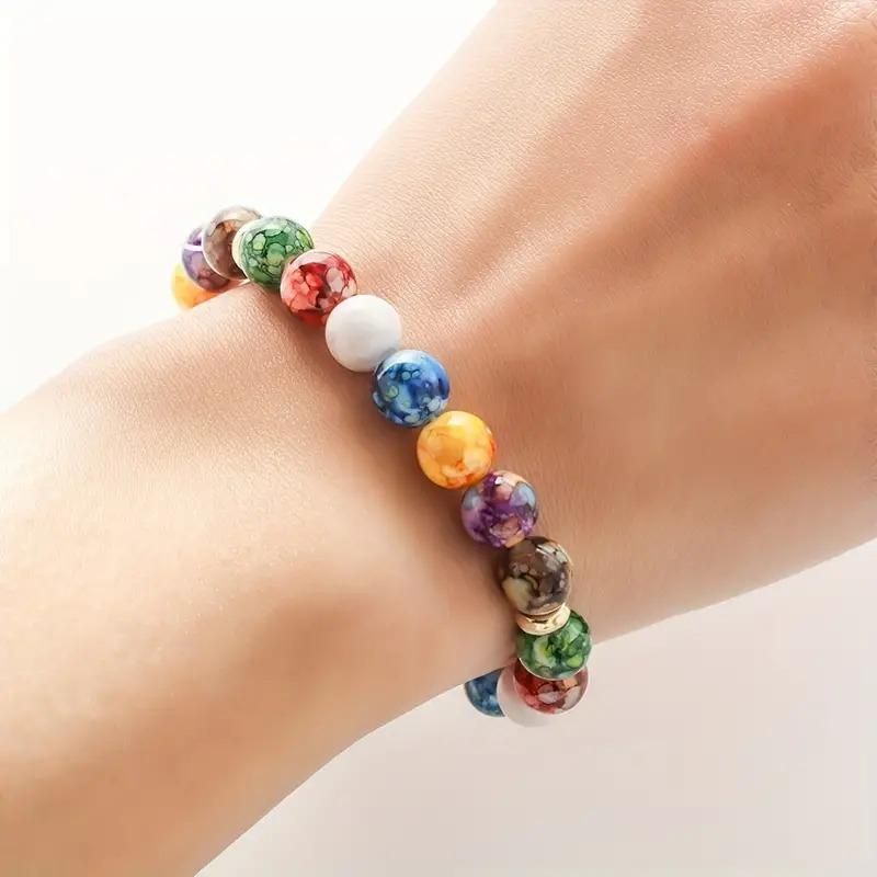 7 Chakra Reiki Bracelet (Pack Of 2)  glitstudio   