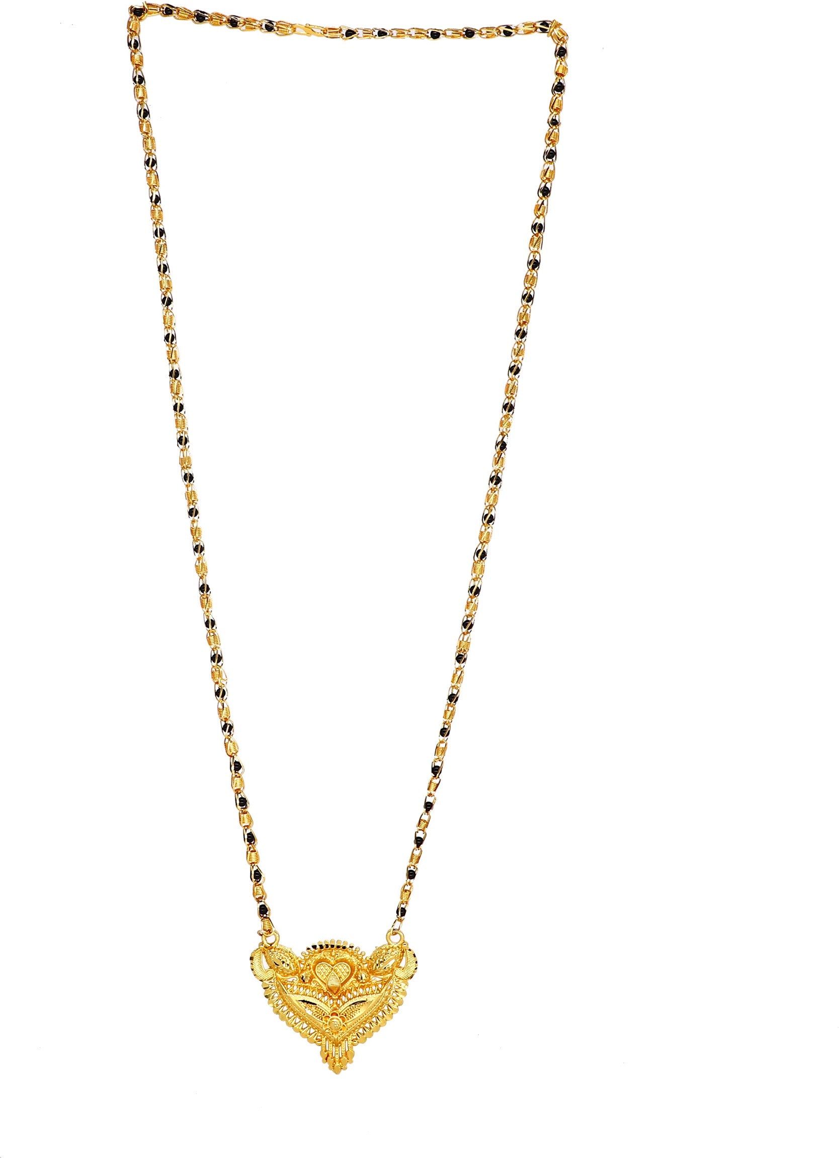 Elegant Gold Plated Mangalsutra Gold Plated Jewelley glitstudio   