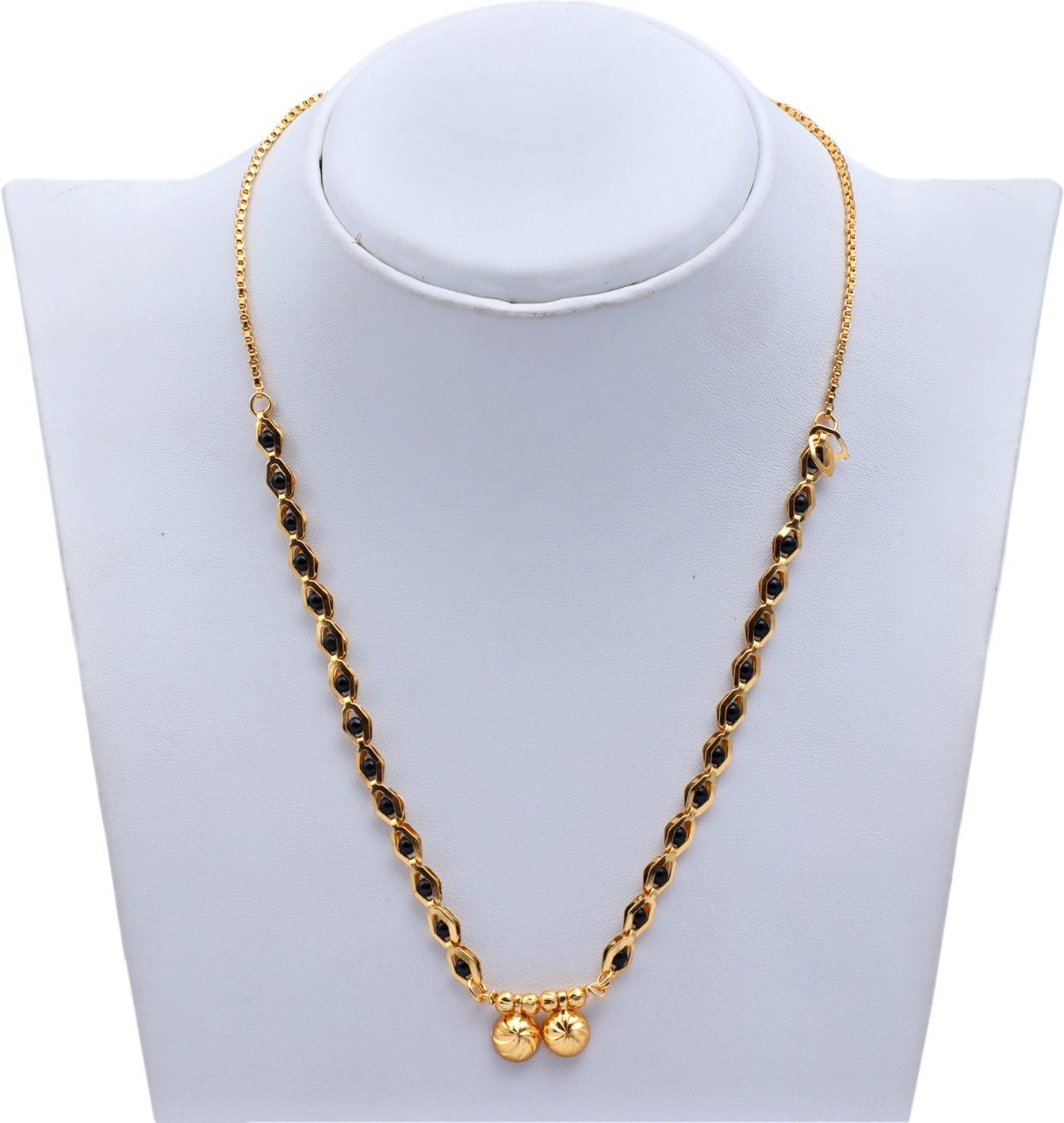 Pretty Gold Plated Mangalsutra Gold Plated Jewelley glitstudio   