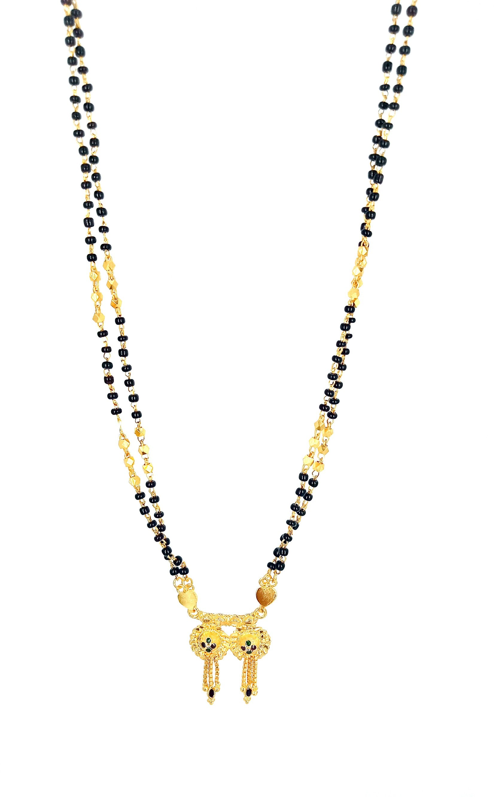 New Gold Plated Mangalsutra Gold Plated Jewelley glitstudio   