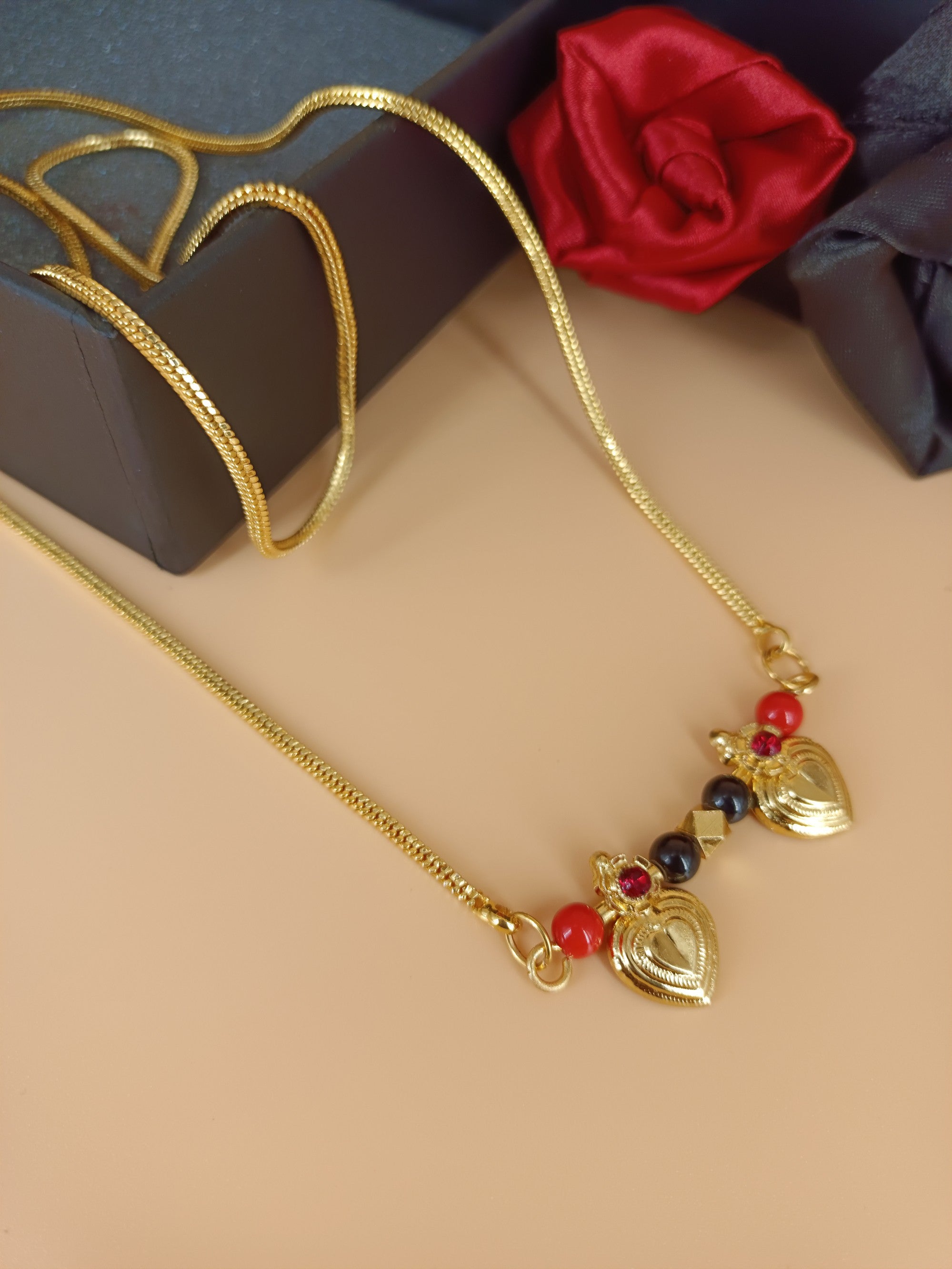 Stunning Gold Plated Mangalsutra glitstudio