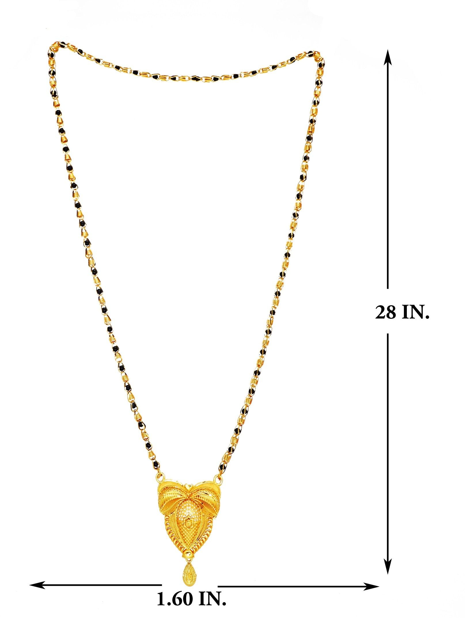 Beautiful Gold Plated Mangalsutra Gold Plated Jewelley glitstudio   