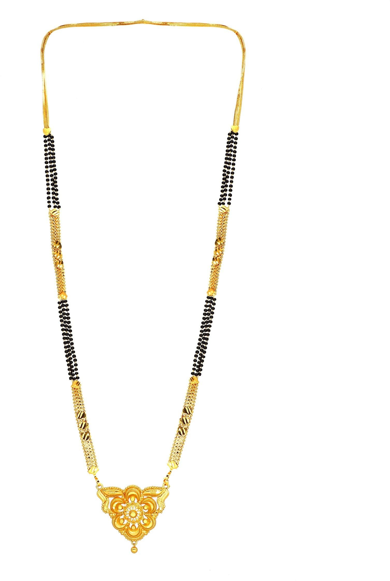 Beautiful Gold Plated Mangalsutra Gold Plated Jewelley glitstudio   