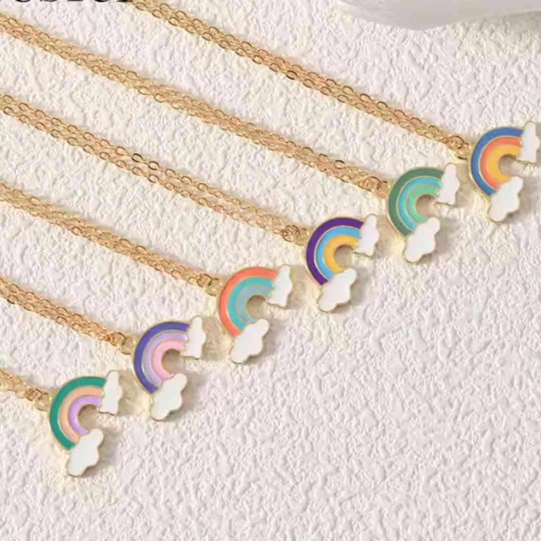 Necklace for Women Rainbow Pendant glitstudio