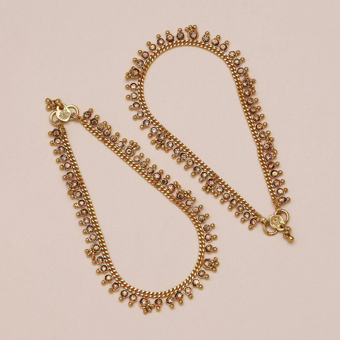 Gold Color Anklets (ANK1073GLD)