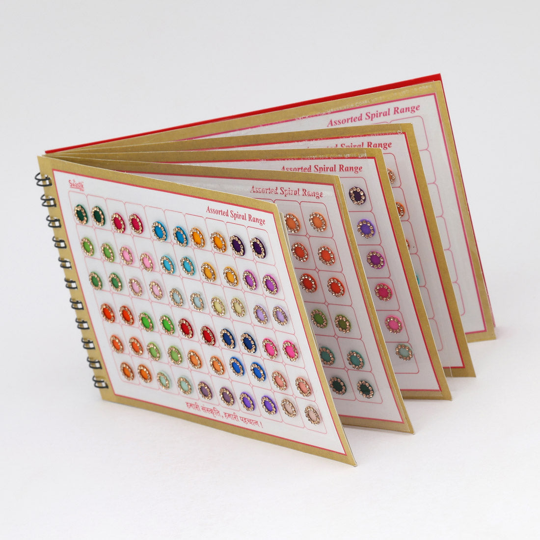 Assorted Color Bindi Book For Women & Girls- Total Pieces- 300